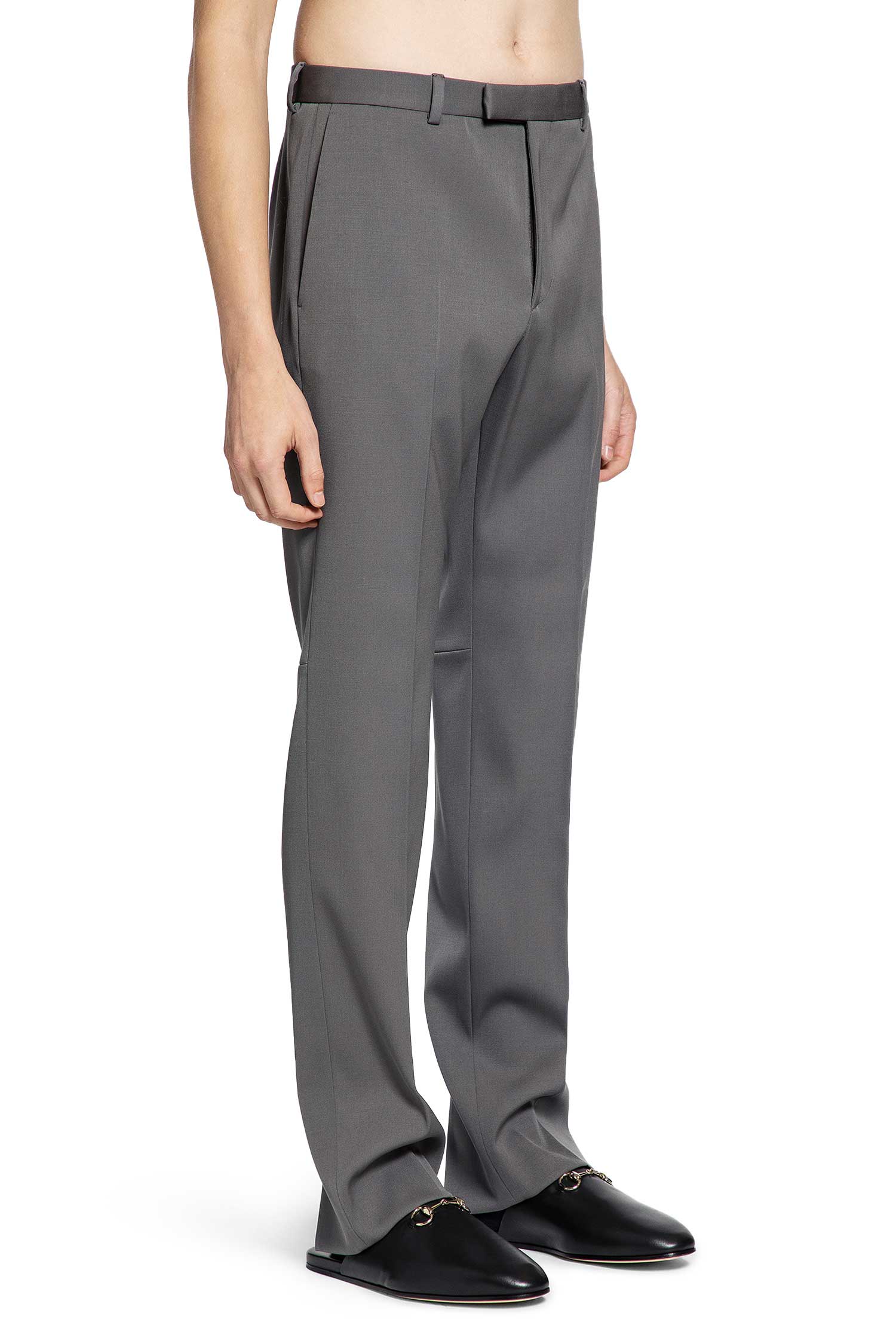 Wool Tailored Pants Gucci – Гарантія оригінальності – детальний вид