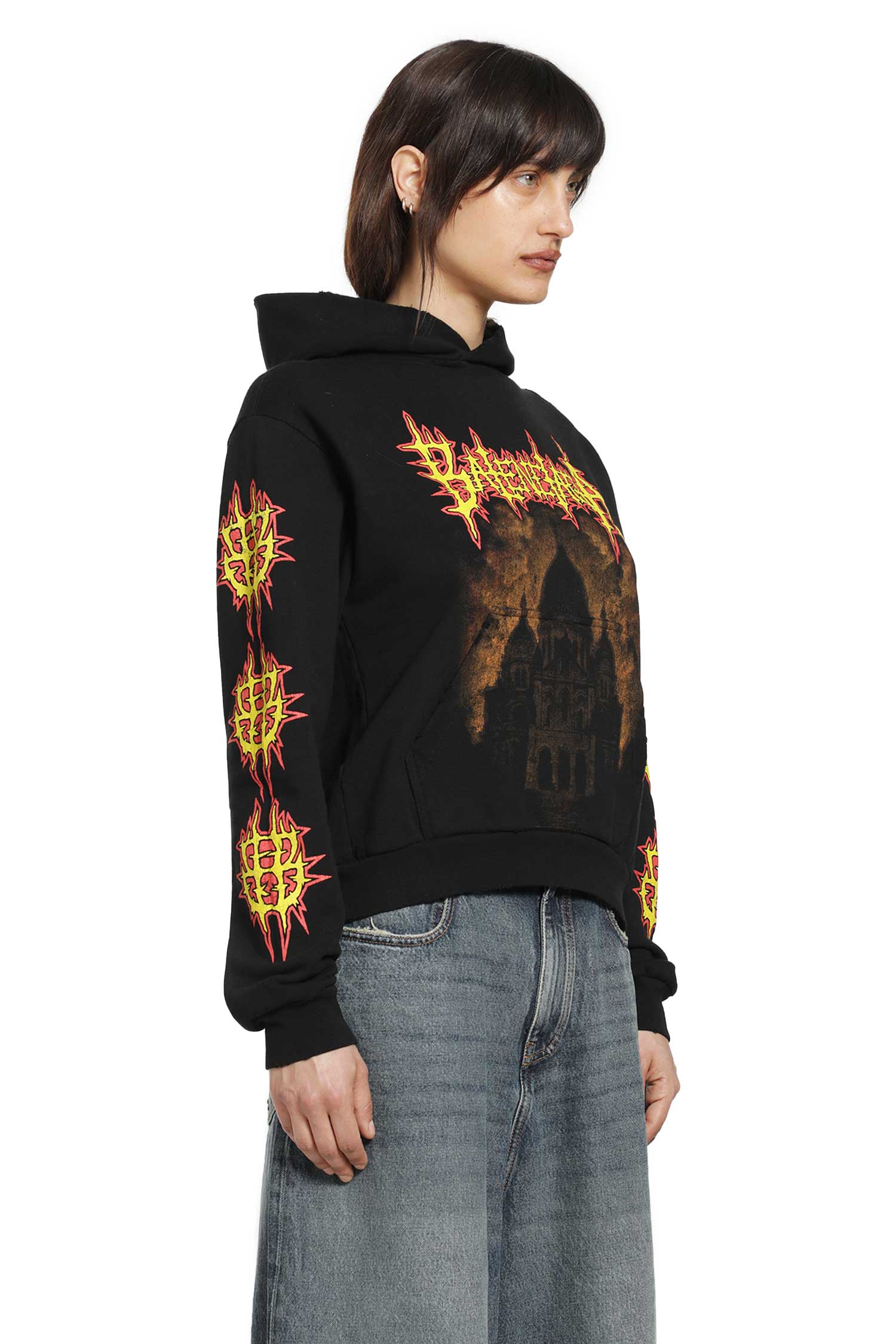 Sacré Coeur Medium Fit Hoodie Balenciaga оригінал – Купити в Україні – детальний вид