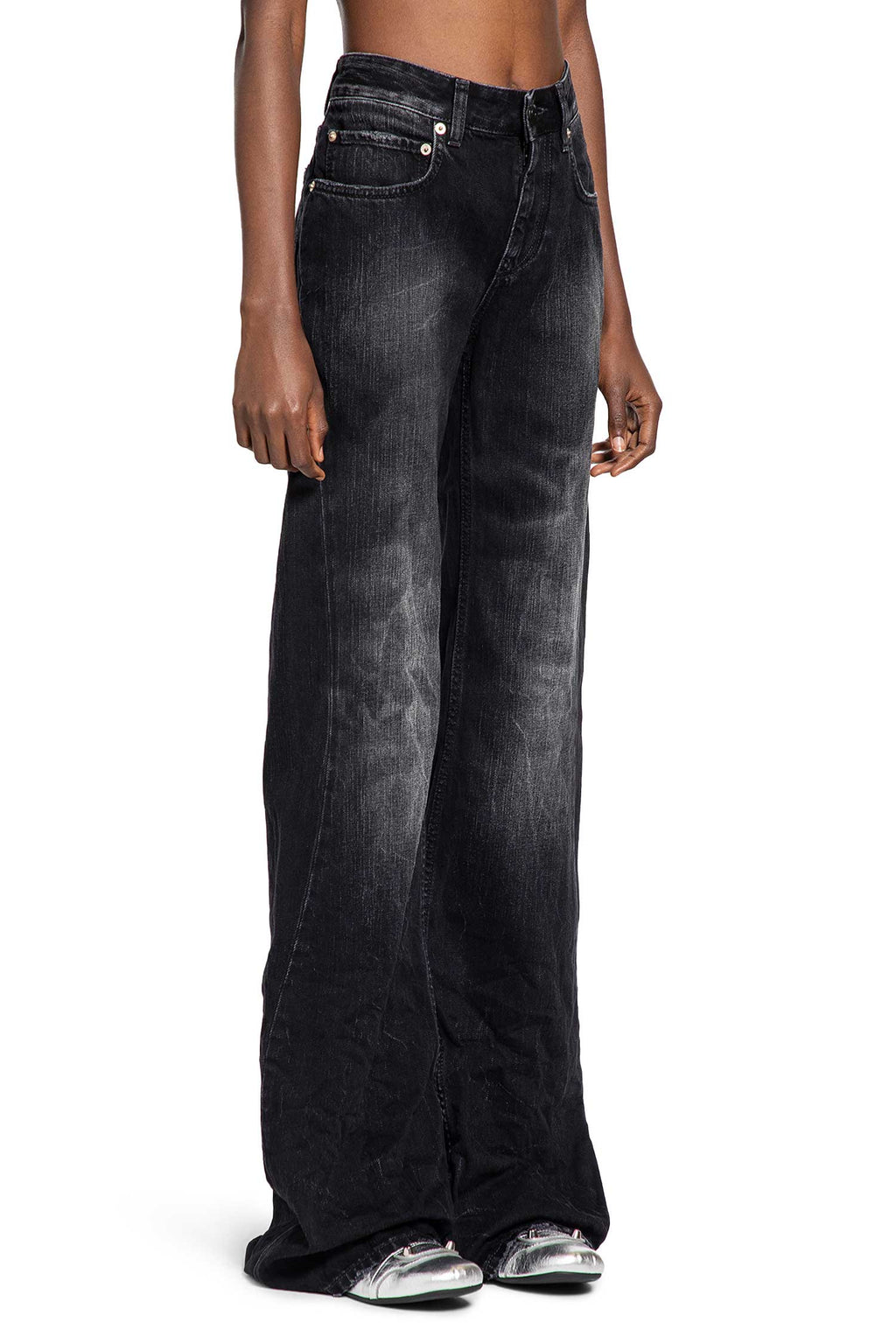 Wide Leg Pants Balenciaga – Гарантія оригінальності – детальний вид