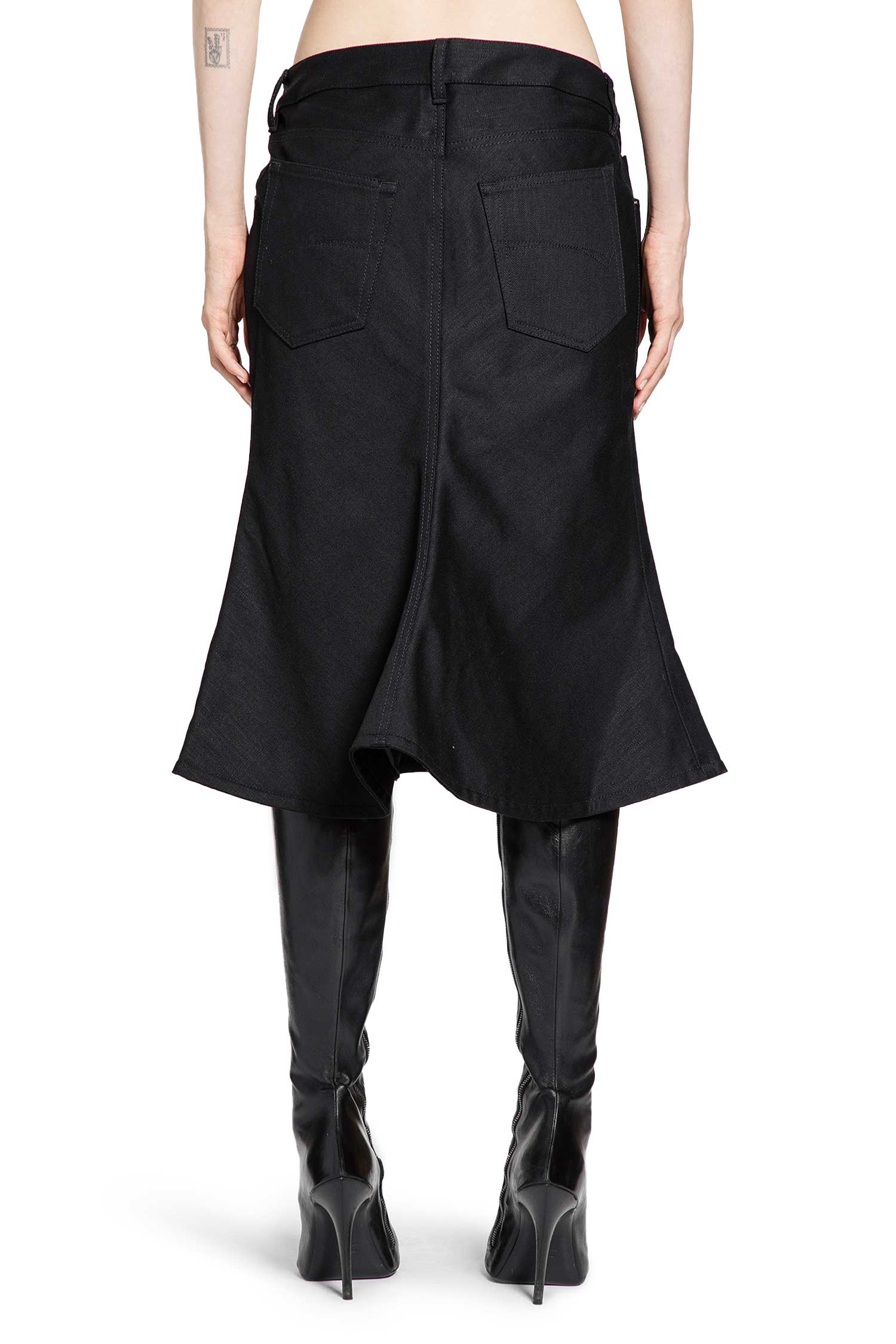 Godet Mini Skirt Balenciaga оригінал – Купити в Україні – збільшений вид