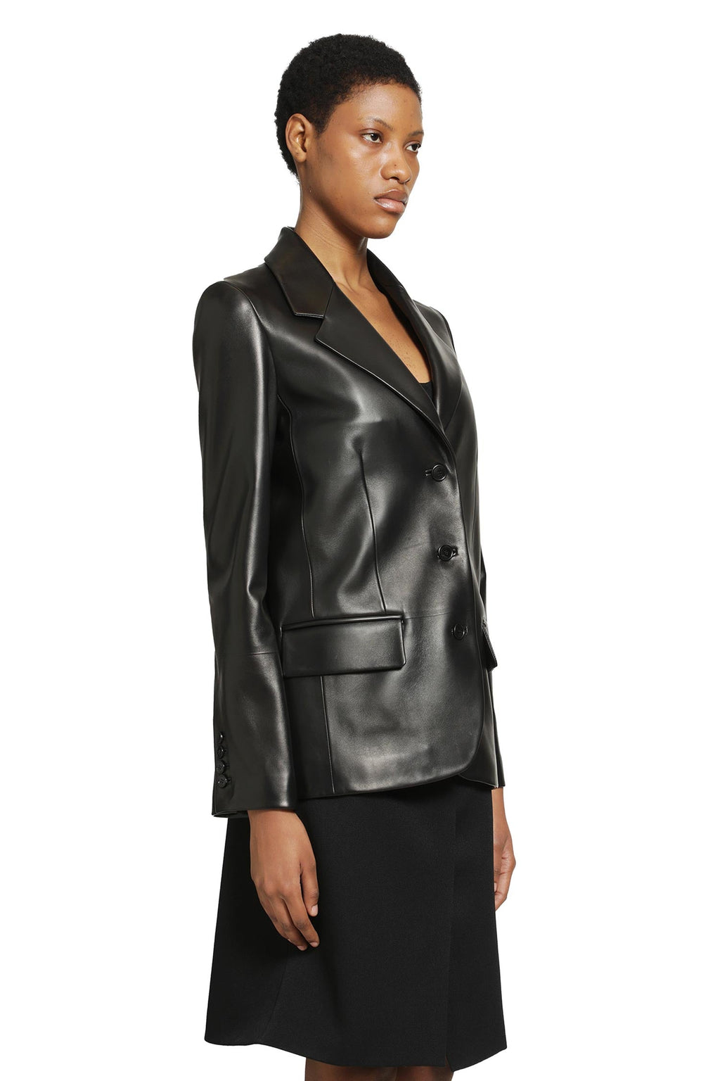 Leather Blazer Gucci – Гарантія оригінальності – детальний вид