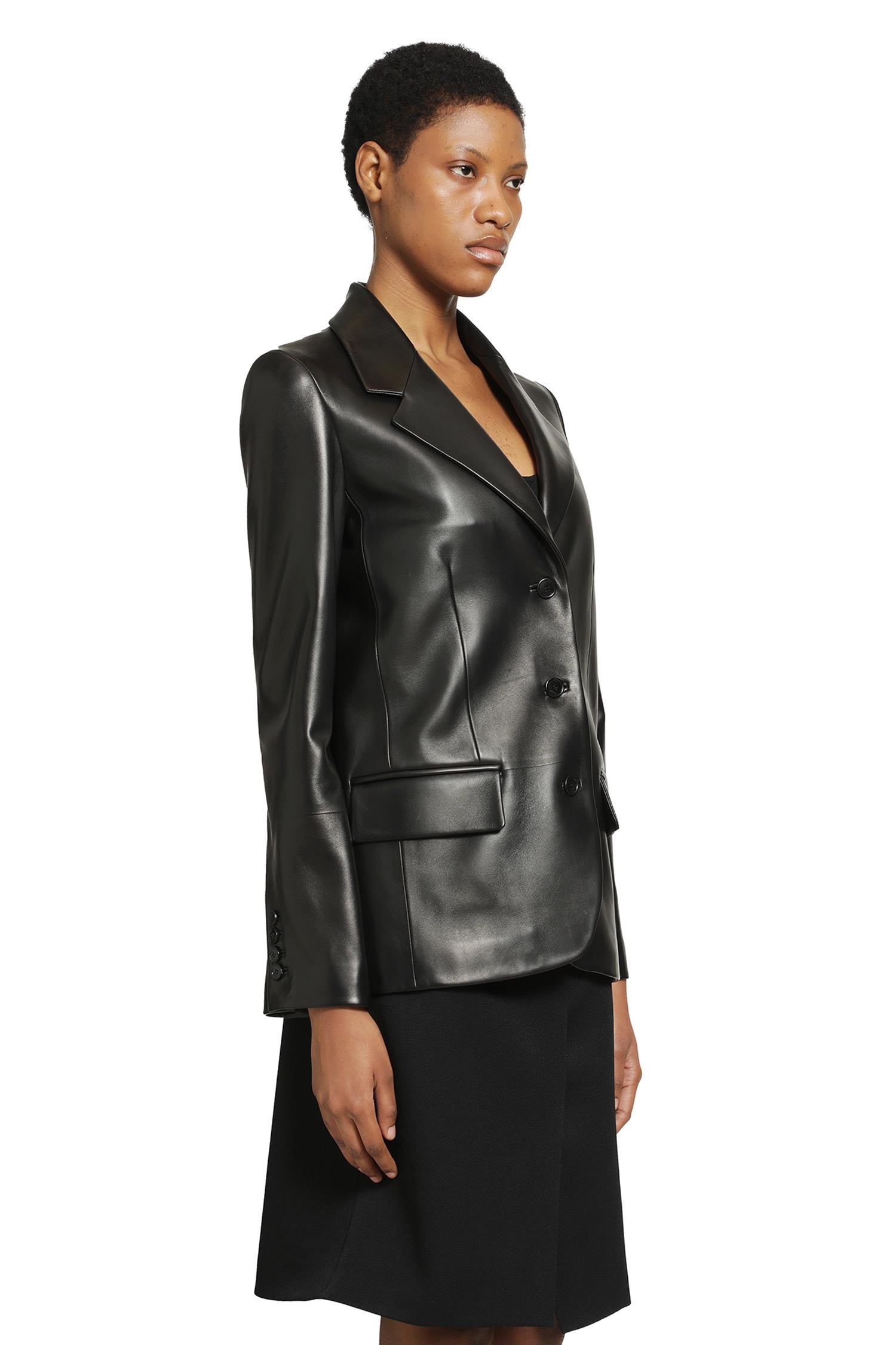 Leather Blazer Gucci – Гарантія оригінальності – детальний вид