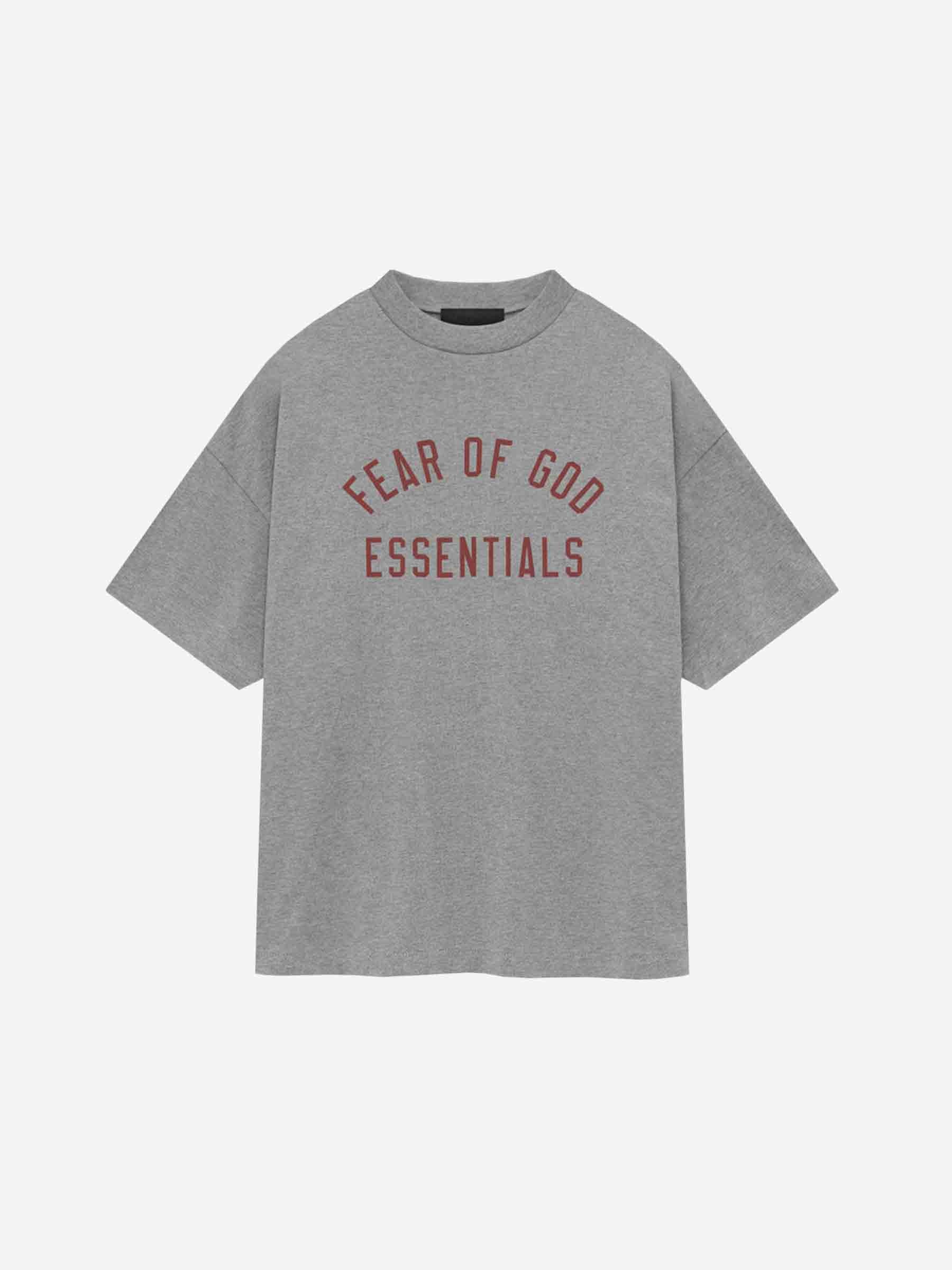 Cotton Logo T-Shirt Fear of god оригінал – Купити в Україні – боковий вид