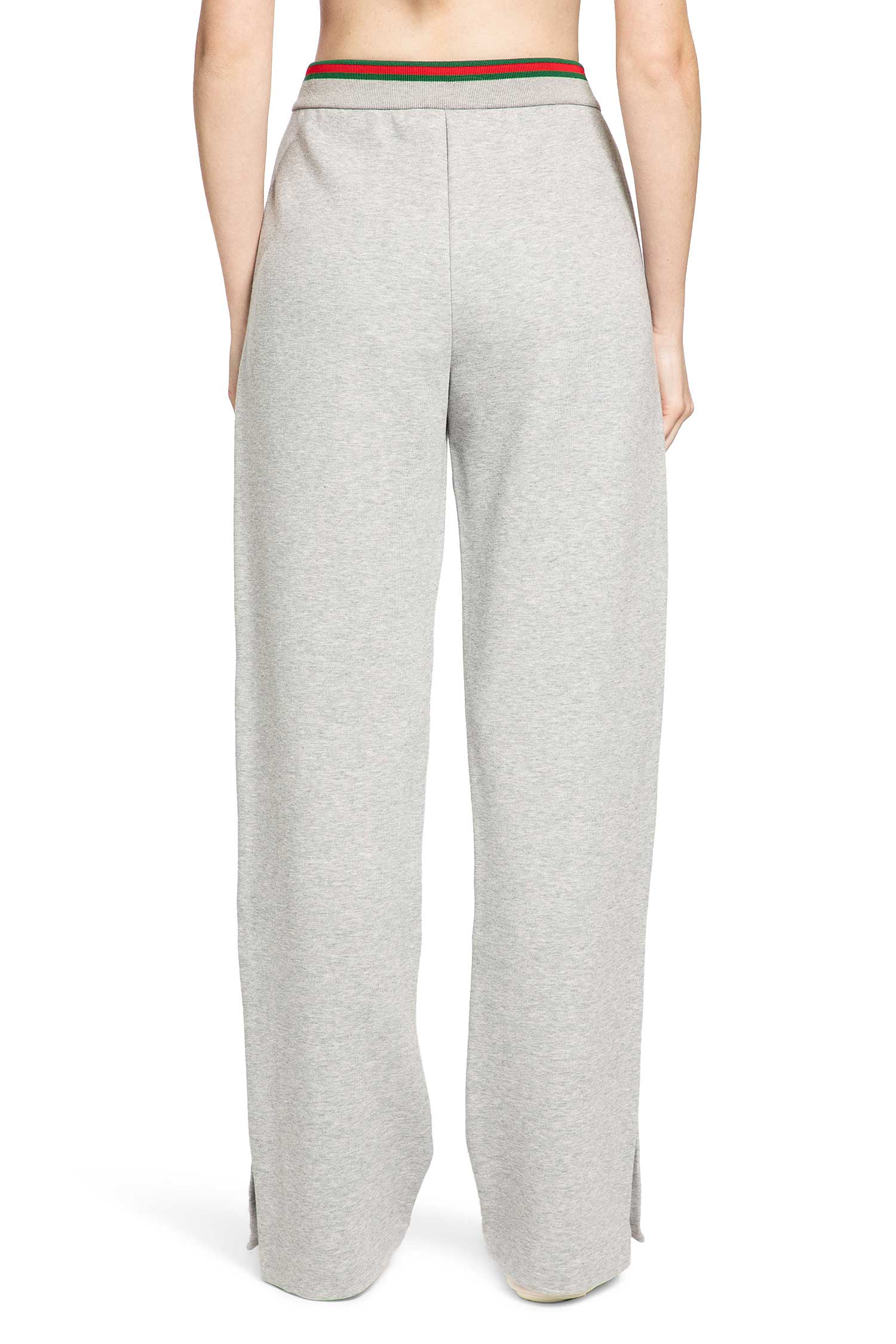 Оригінальна Cotton Jersey Leisure Trousers With Web Gucci – збільшений вид
