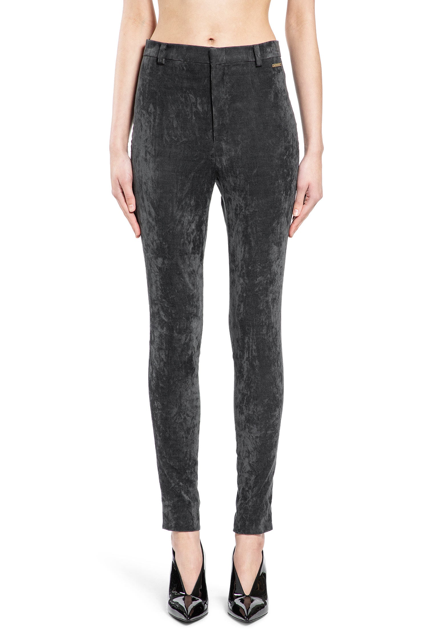 Оригінальна Stretch Velvet Leggings Gucci – вид ззаду