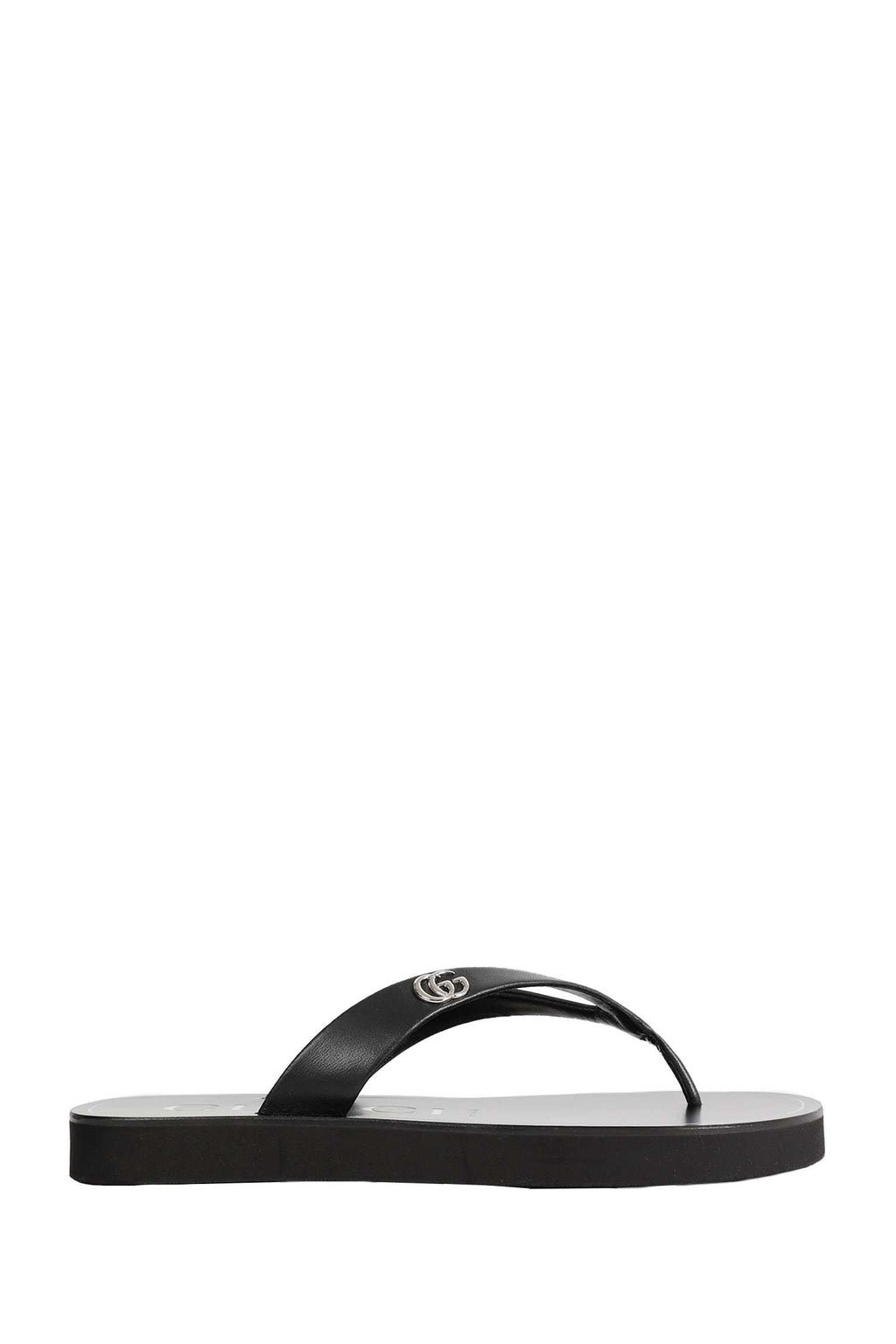 Оригінальна Double G Thong Leather Sandals Gucci – боковий вид