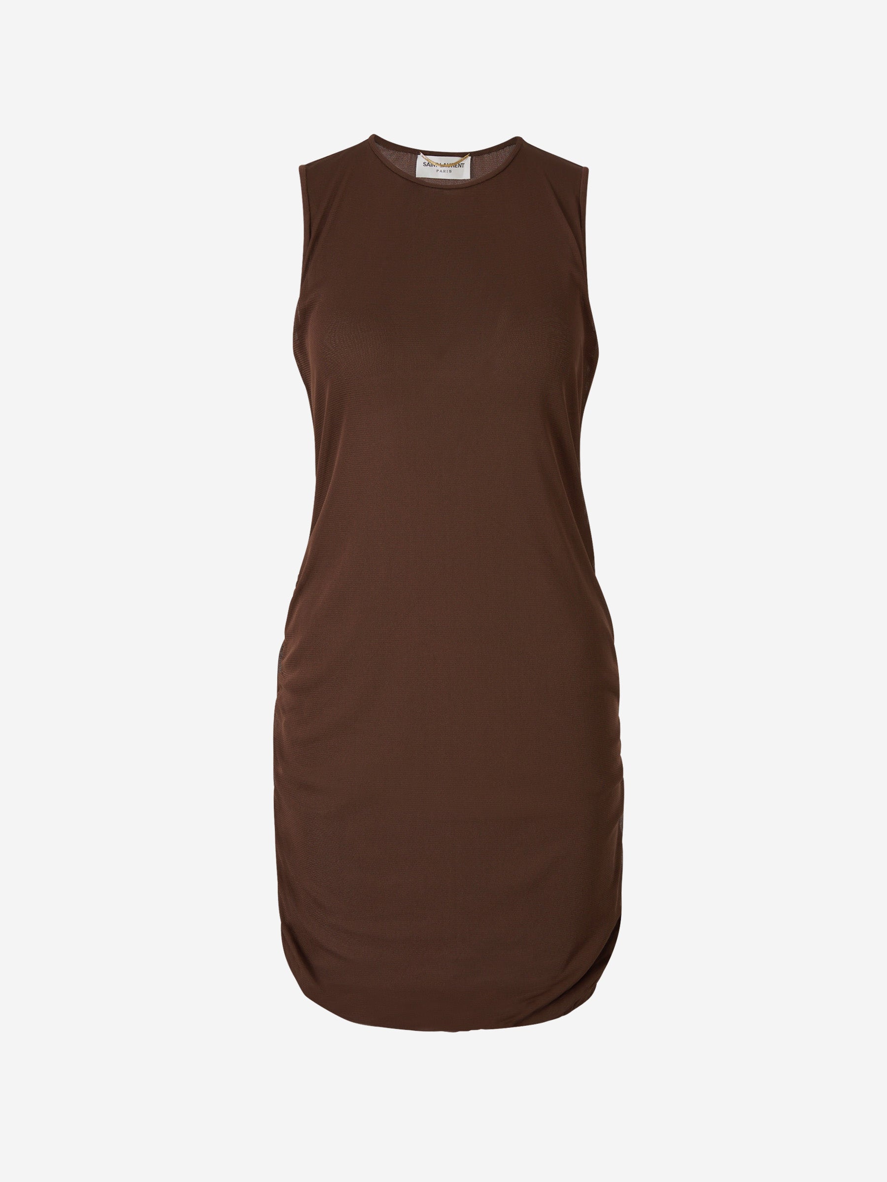 Tulle Mini Dress Saint laurent – Гарантія оригінальності – боковий вид