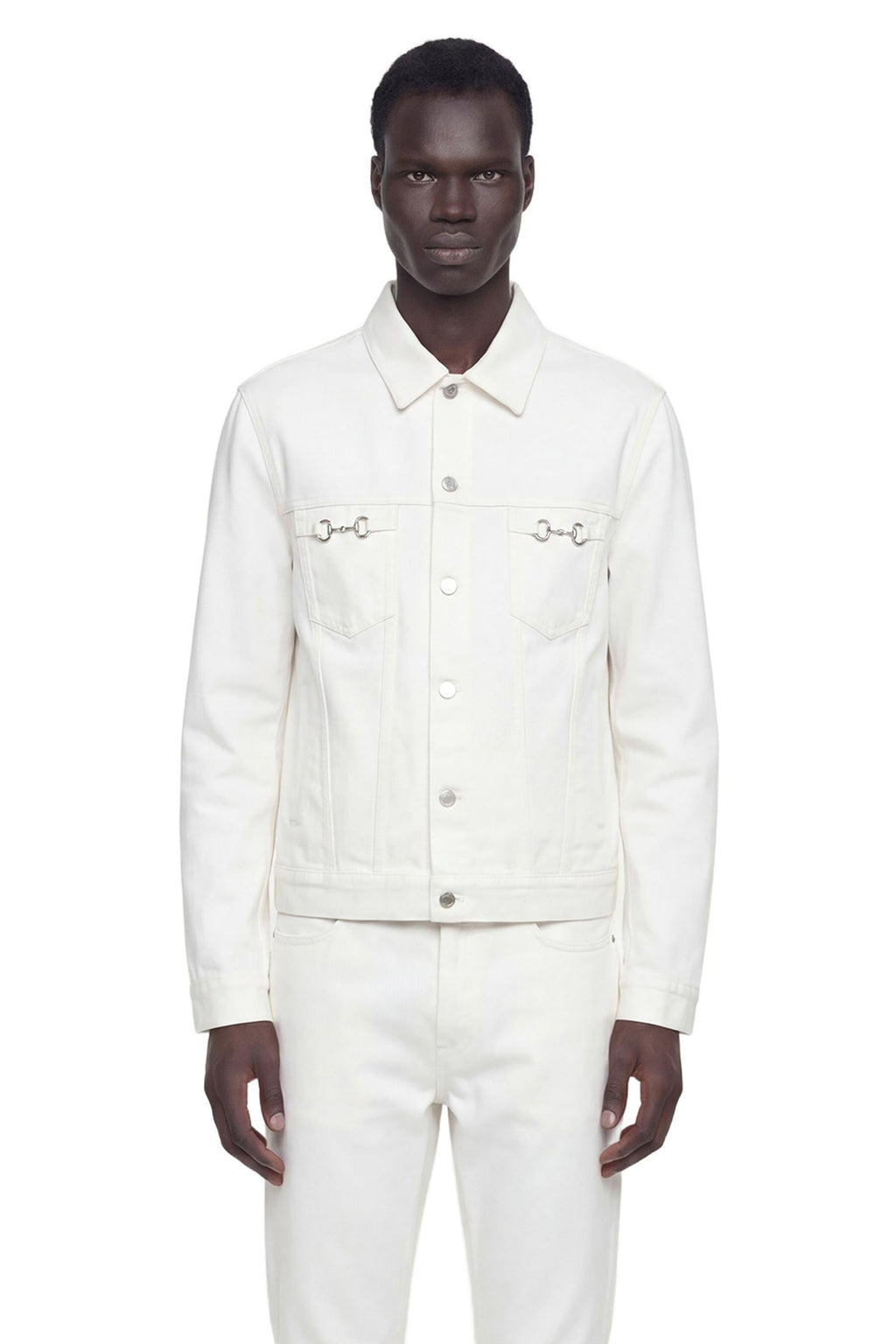 Horsebit Denim Jacket Gucci оригінал – Купити в Україні – боковий вид