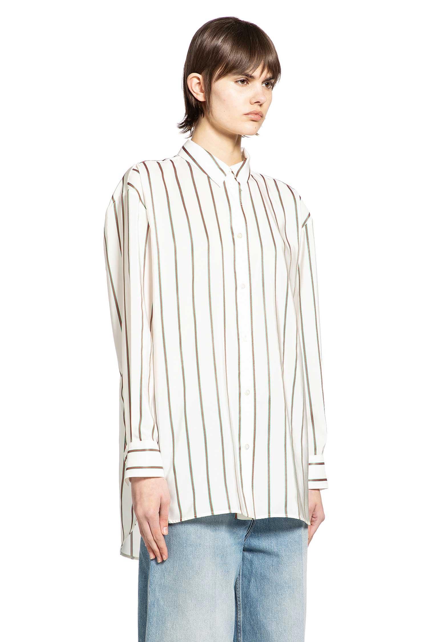 Оригінальна Web Silk Jacquard Shirt Gucci – детальний вид