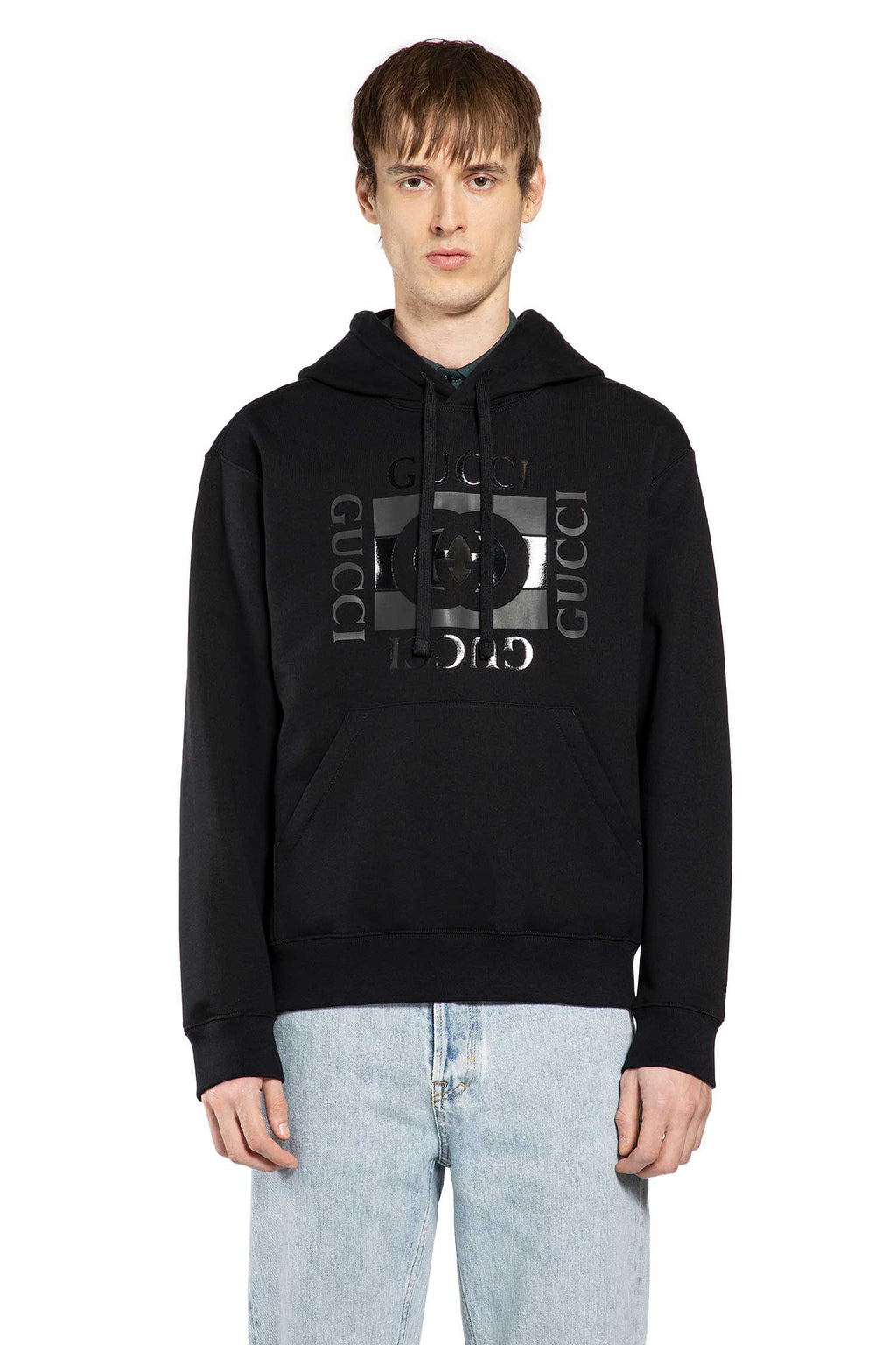 Interlocking G Hoodie Gucci – Гарантія оригінальності – вид ззаду