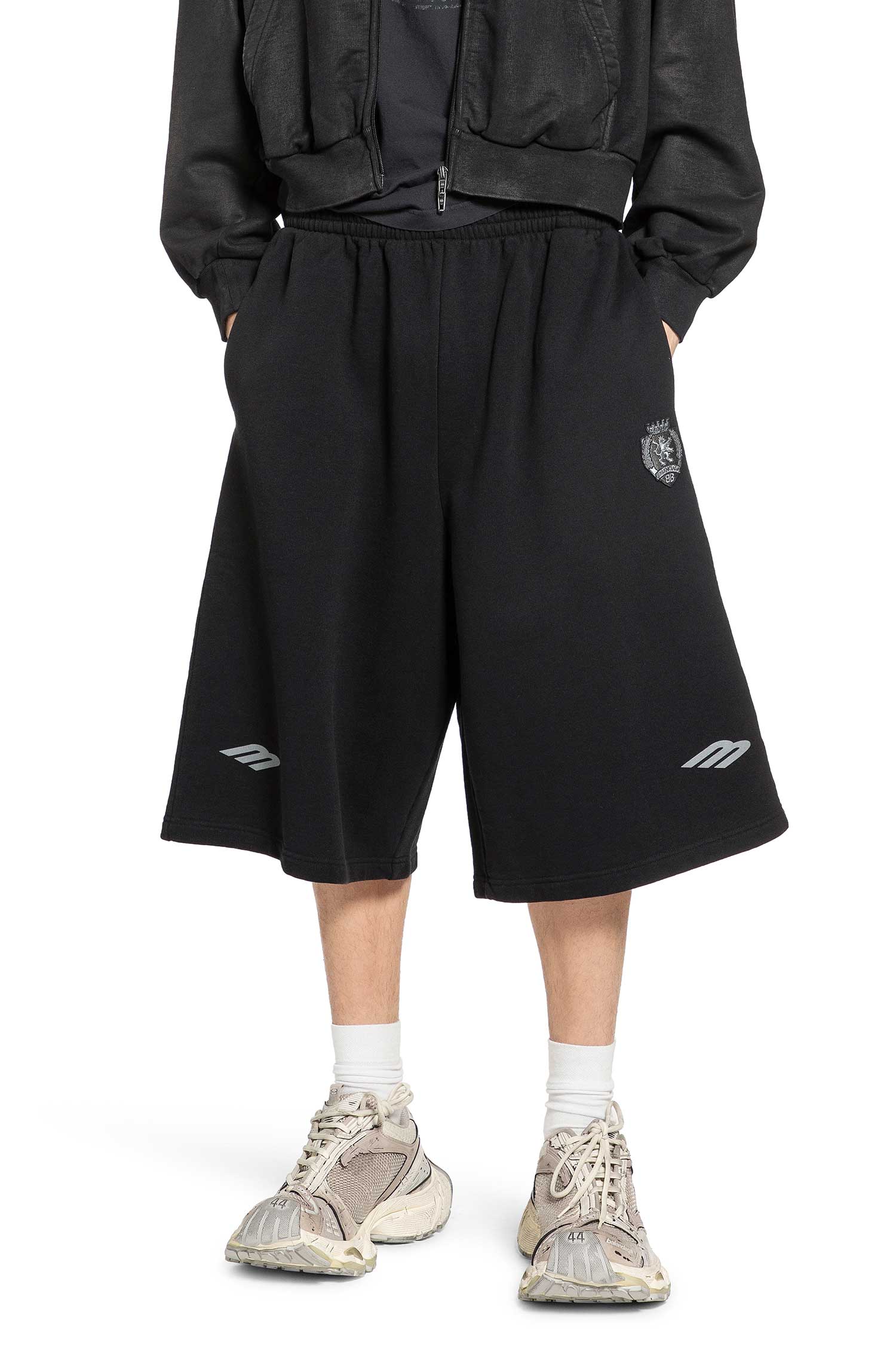 3b Football Bermuda Shorts Balenciaga оригінал – Купити в Україні – боковий вид