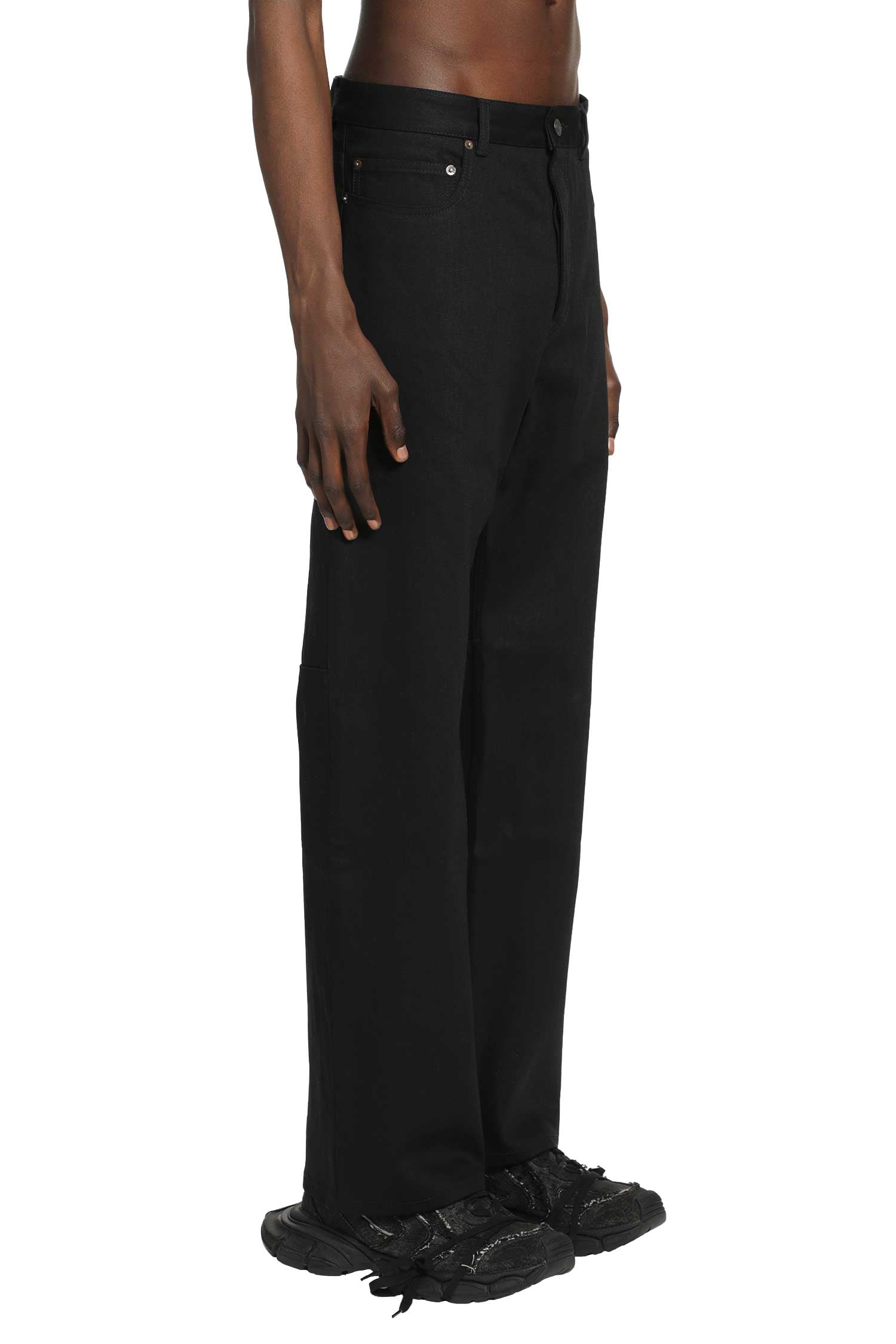 Оригінальна Curved Knee Jeans Balenciaga – детальний вид