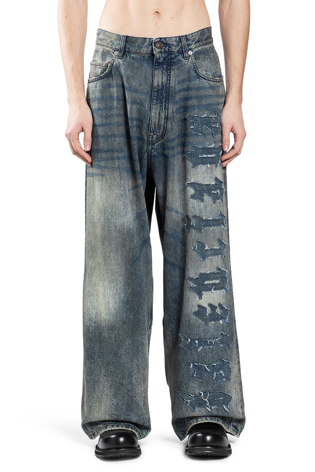 Minimal Baggy Jeans Balenciaga оригінал – Купити в Україні – вид ззаду