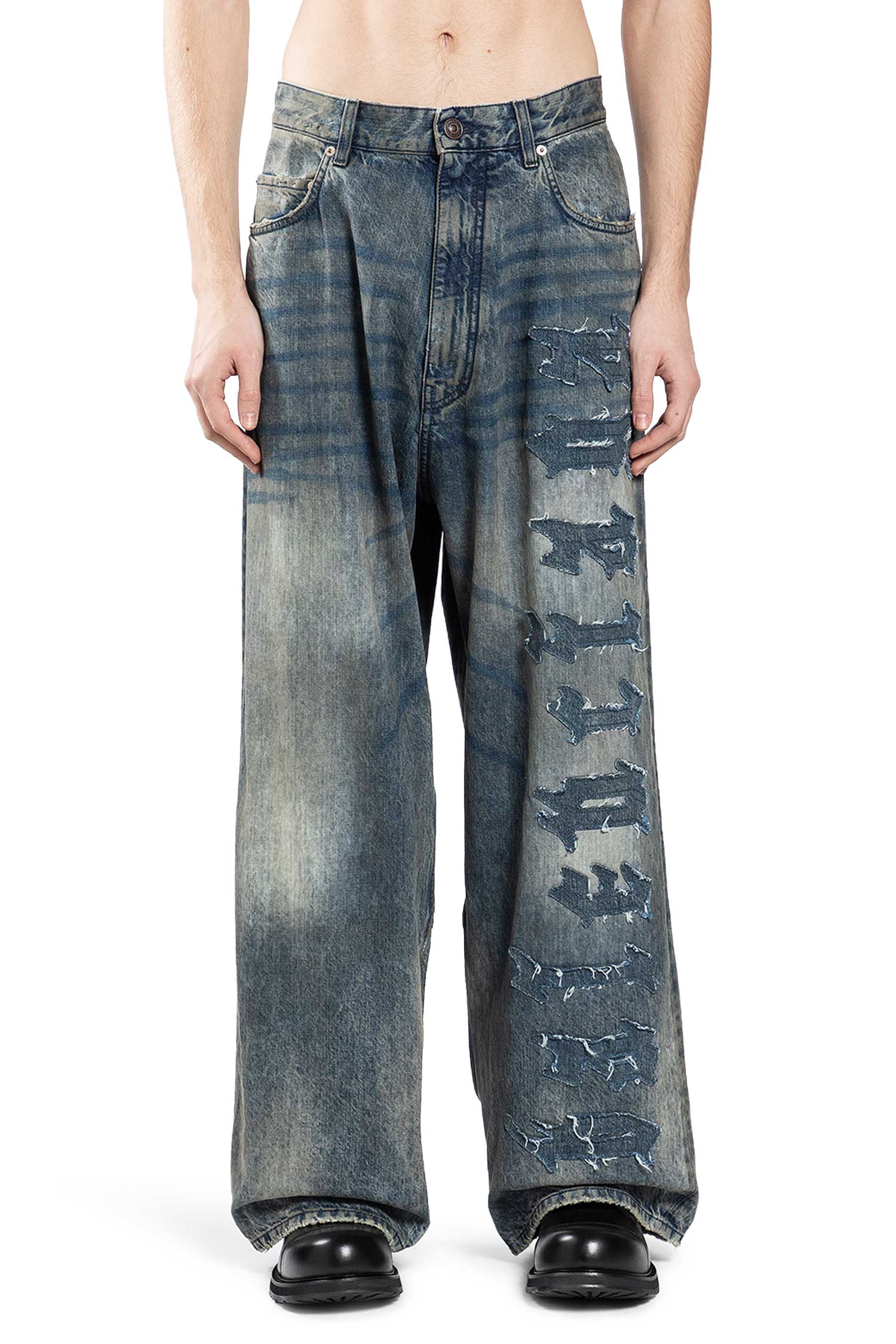 Minimal Baggy Jeans Balenciaga оригінал – Купити в Україні – вид ззаду