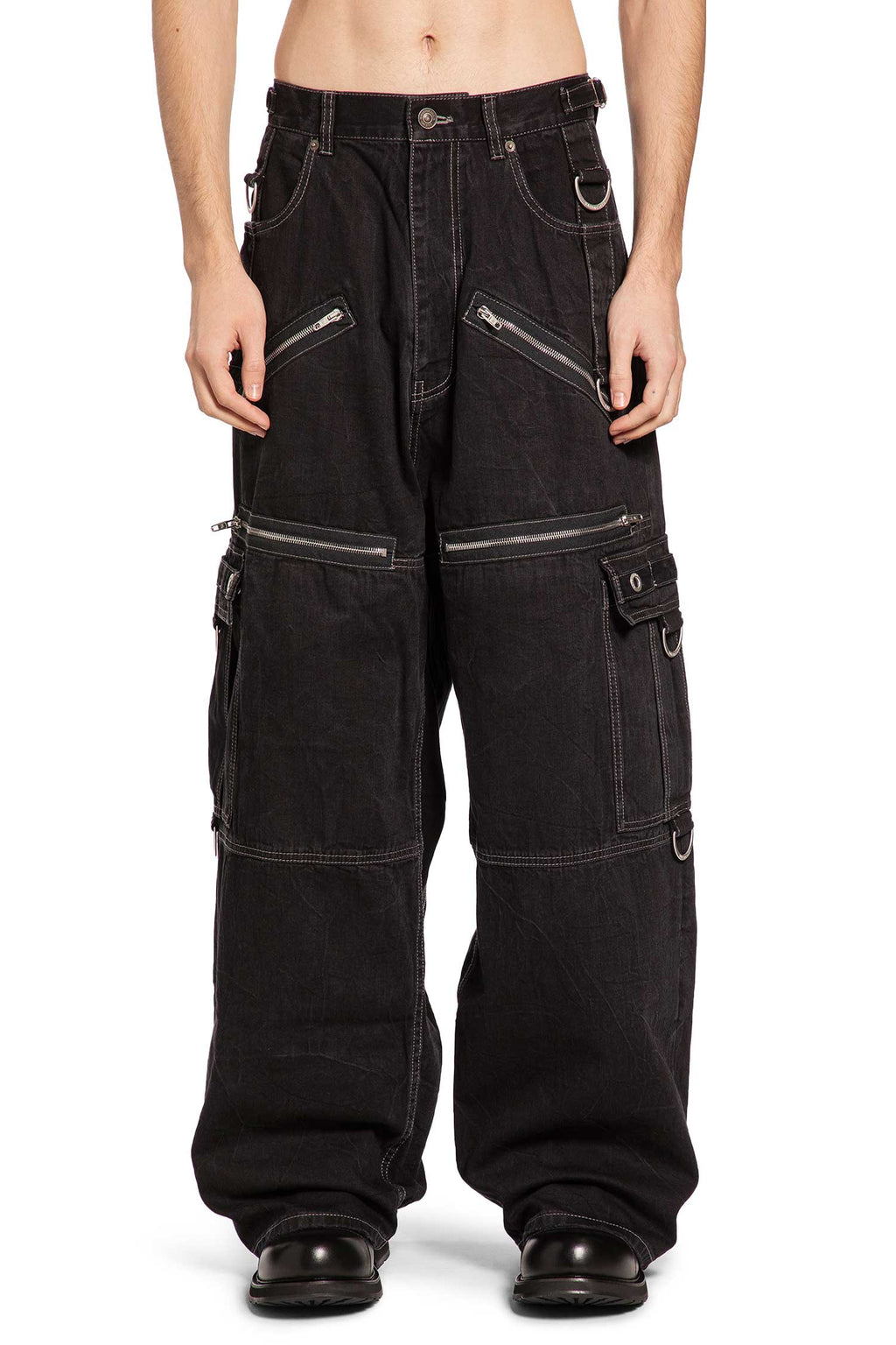 D-Ring Cargo Pants Balenciaga оригінал – Купити в Україні – вид ззаду