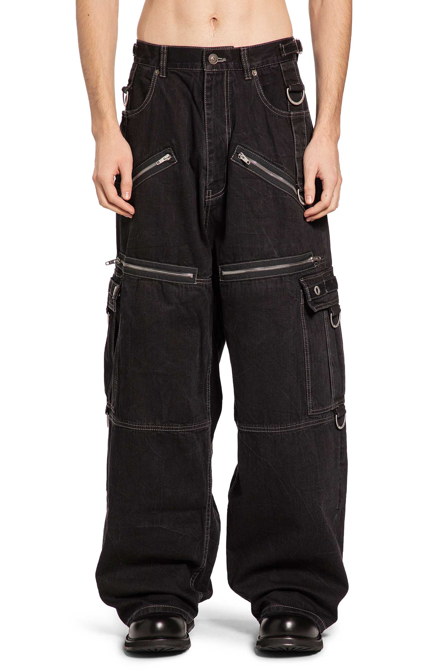 D-Ring Cargo Pants Balenciaga оригінал – Купити в Україні – вид ззаду - BALENCIAGA