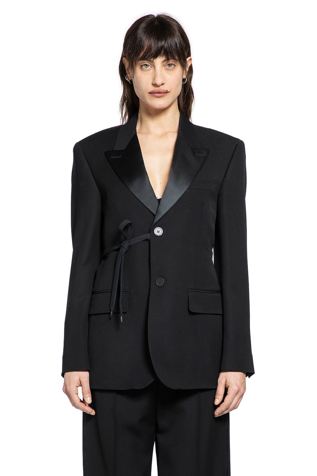 Wrap Tuxedo Blazer Balenciaga оригінал – Купити в Україні – вид ззаду