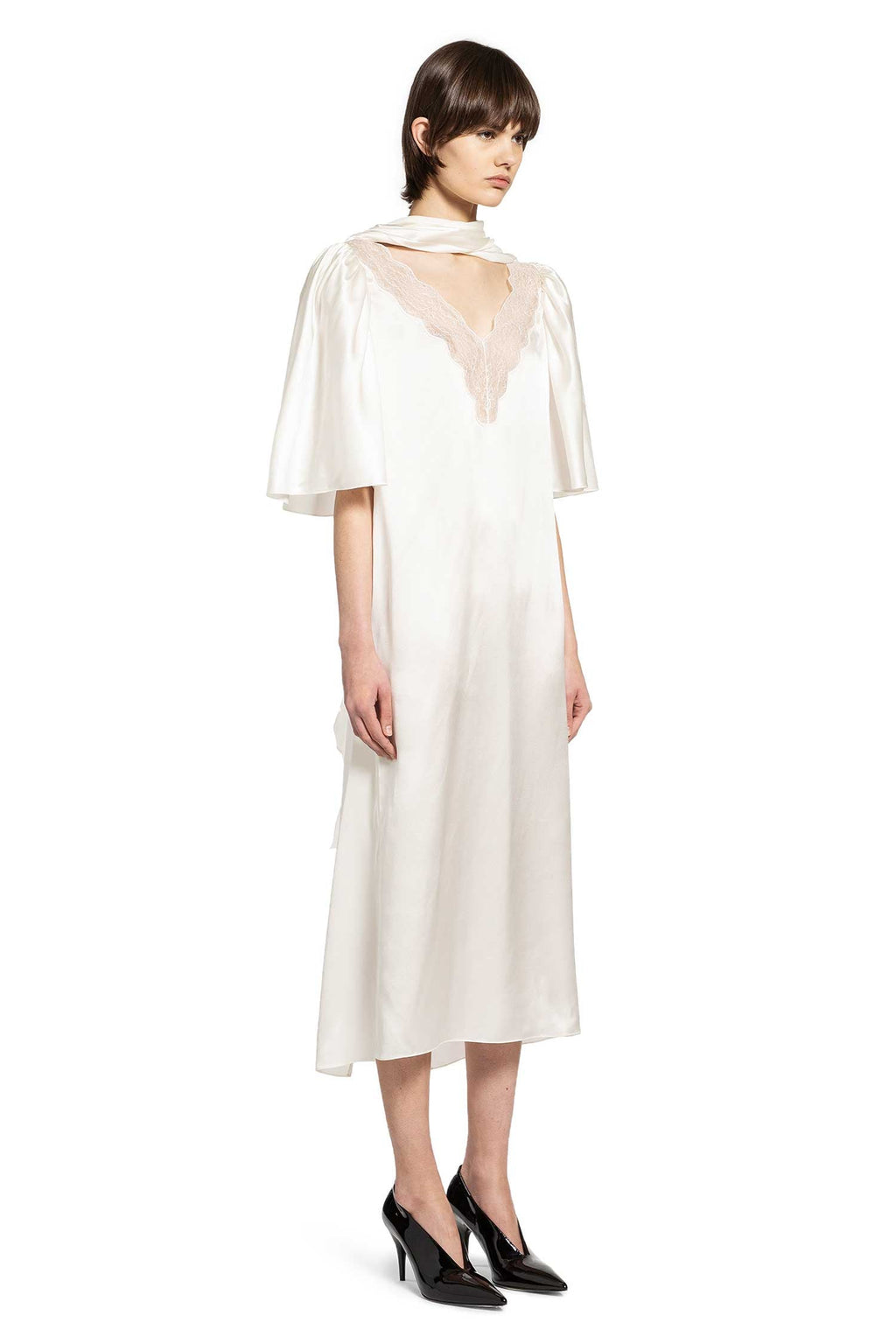 Silk Satin MIDI Dress Gucci оригінал – Купити в Україні – детальний вид