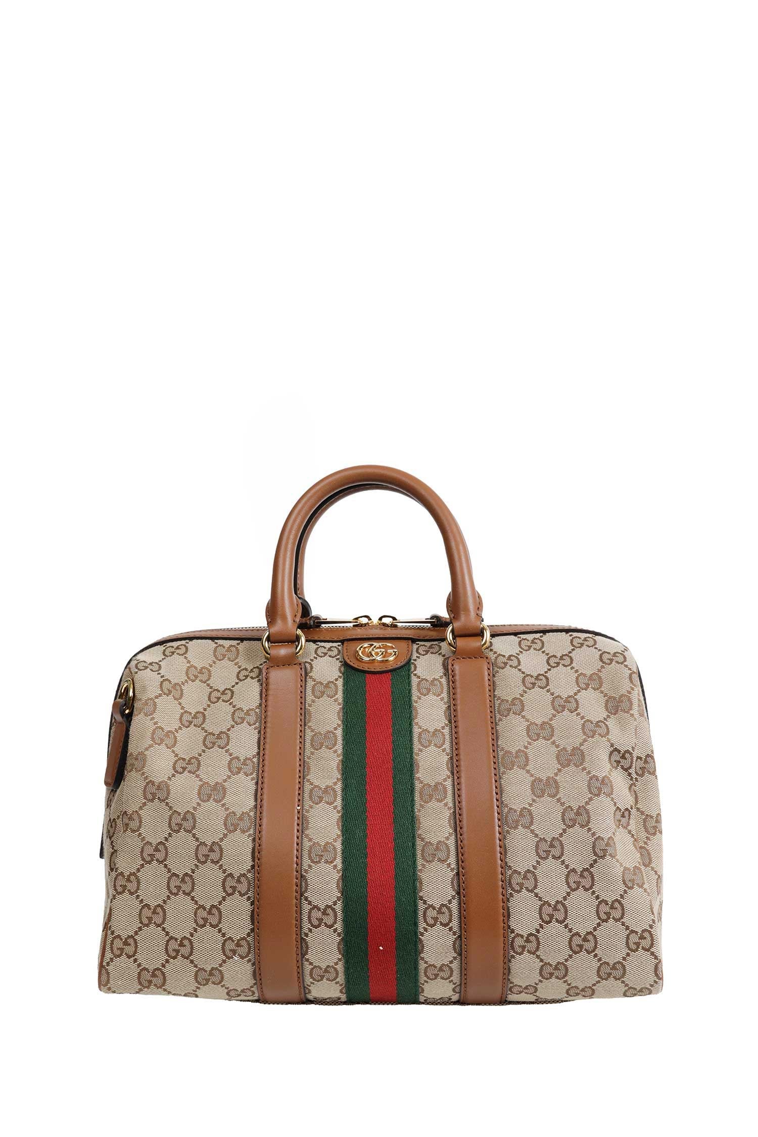 Ophidia Medium Boston Bag Gucci – Гарантія оригінальності – боковий вид