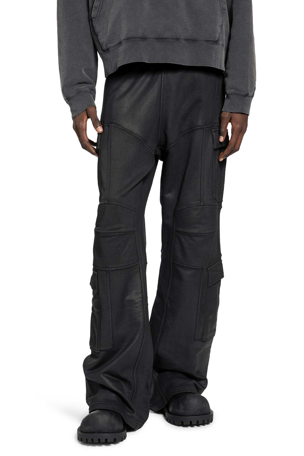 Оригінальна Biker Cargo Sweatpants Balenciaga – боковий вид