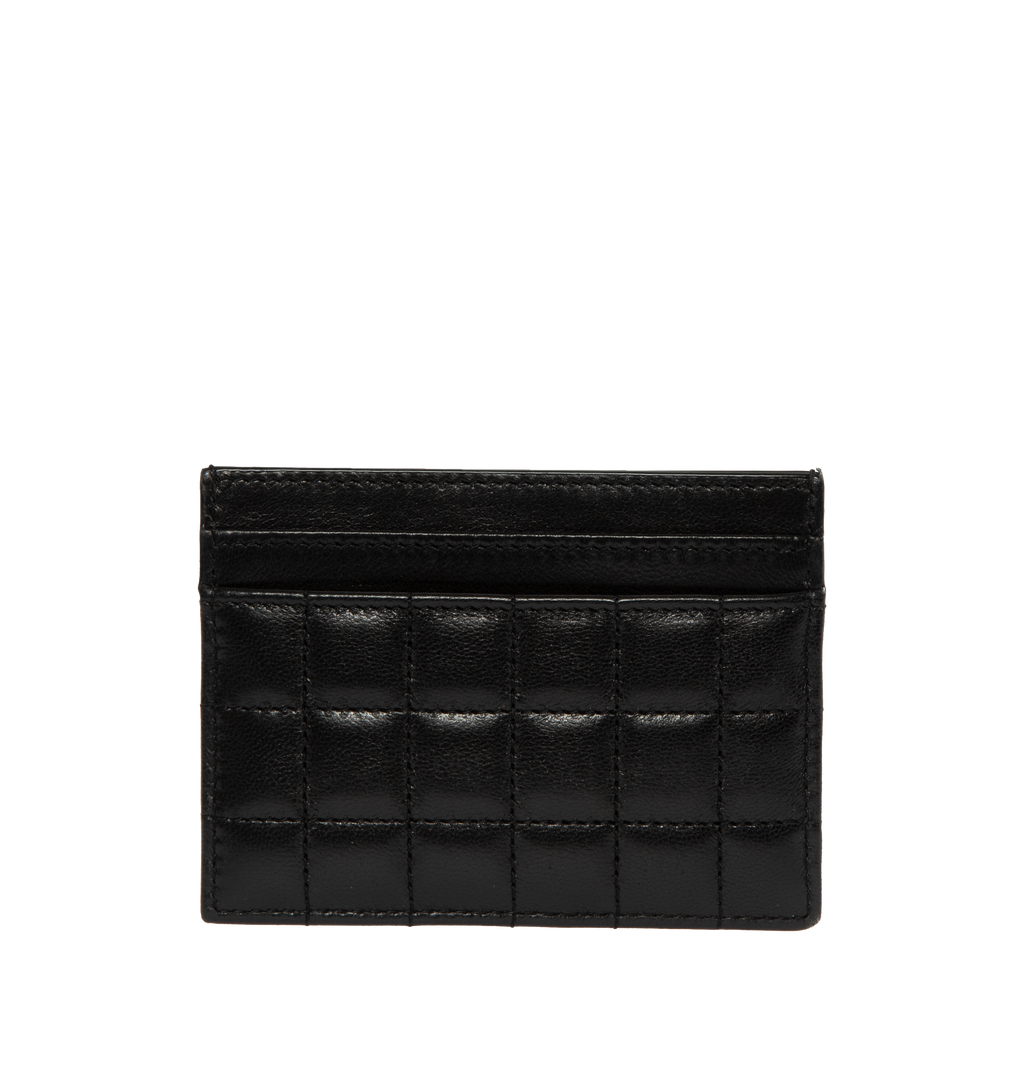 Оригінальна Cassandre Matelassé Card Case Saint laurent – вид ззаду