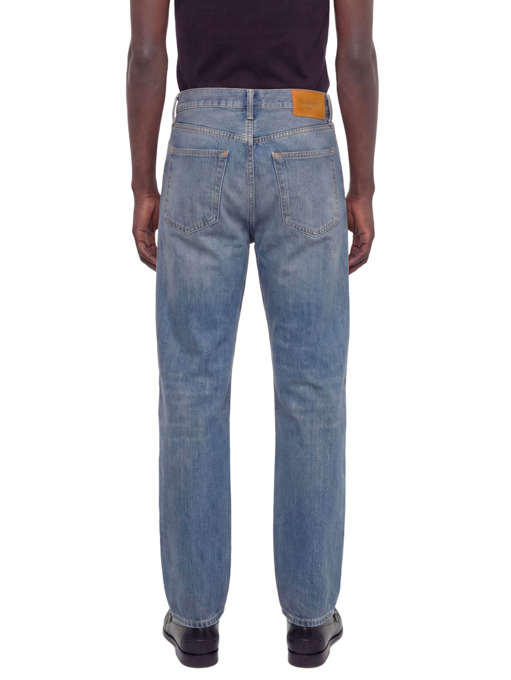 Оригінальна Tapered High-Rise Jeans Saint laurent – детальний вид