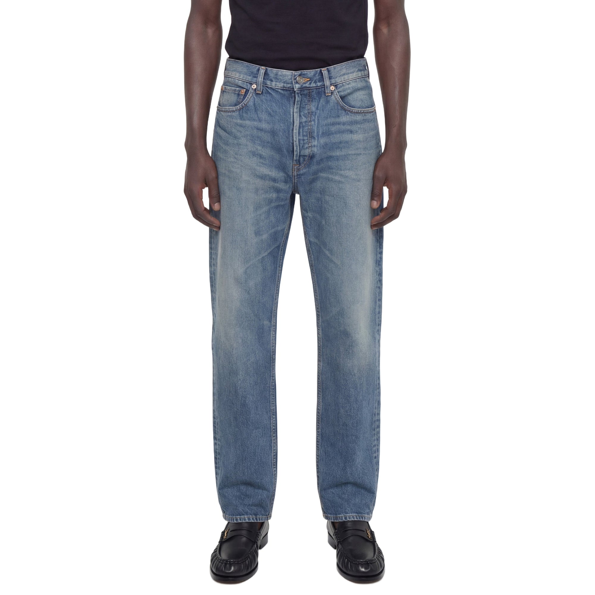Оригінальна Tapered High-Rise Jeans Saint laurent – збільшений вид