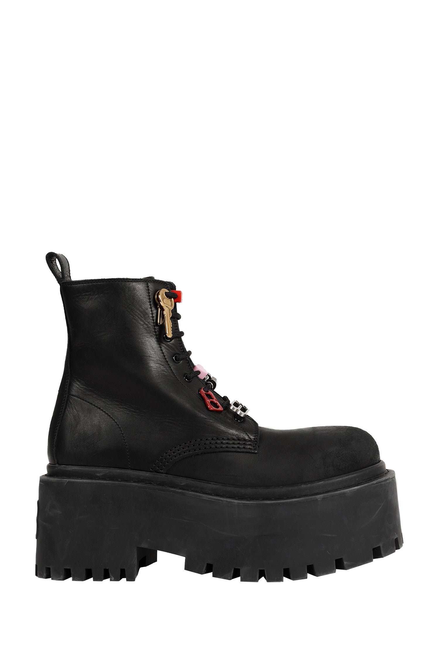 Strike Platform Booties With Charms Balenciaga – Гарантія оригінальності – боковий вид