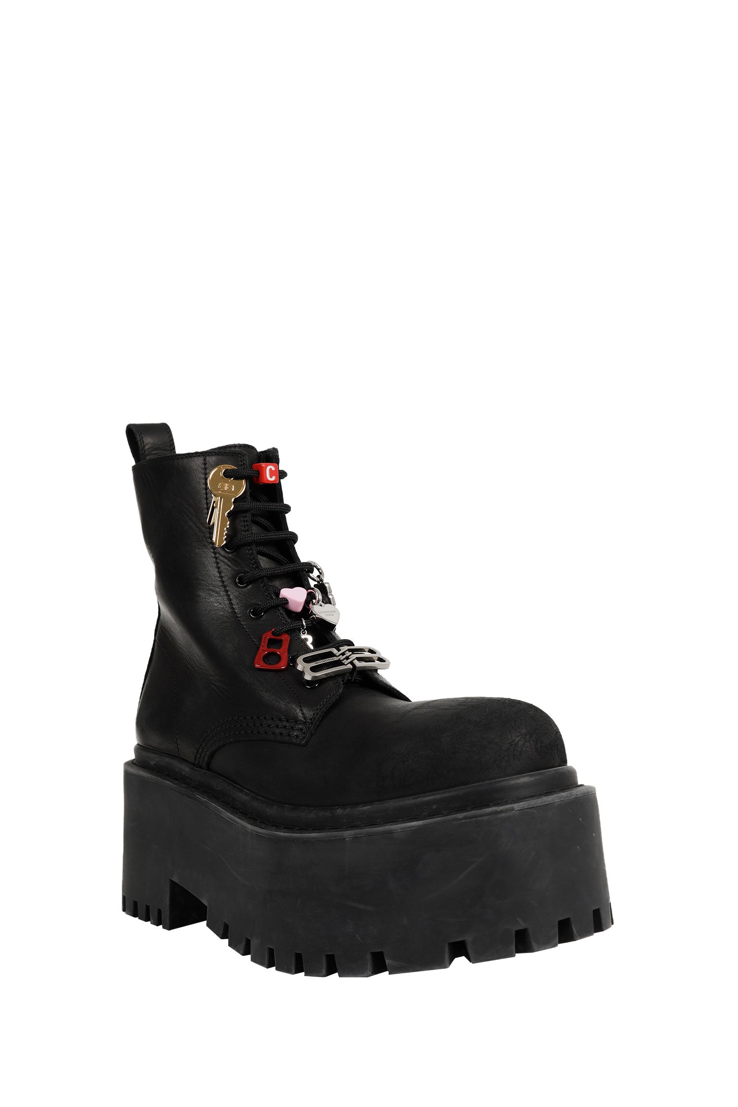 Strike Platform Booties With Charms Balenciaga – Гарантія оригінальності – вид ззаду