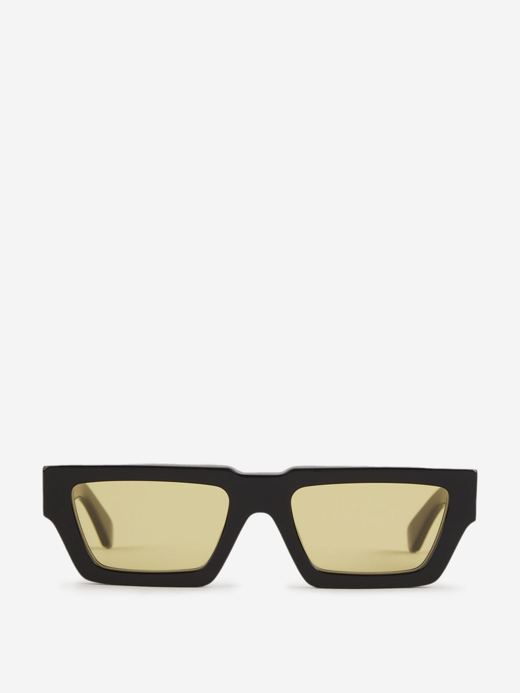 Manchester Rectangular Sunglasses Off-white оригінал – Купити в Україні – боковий вид
