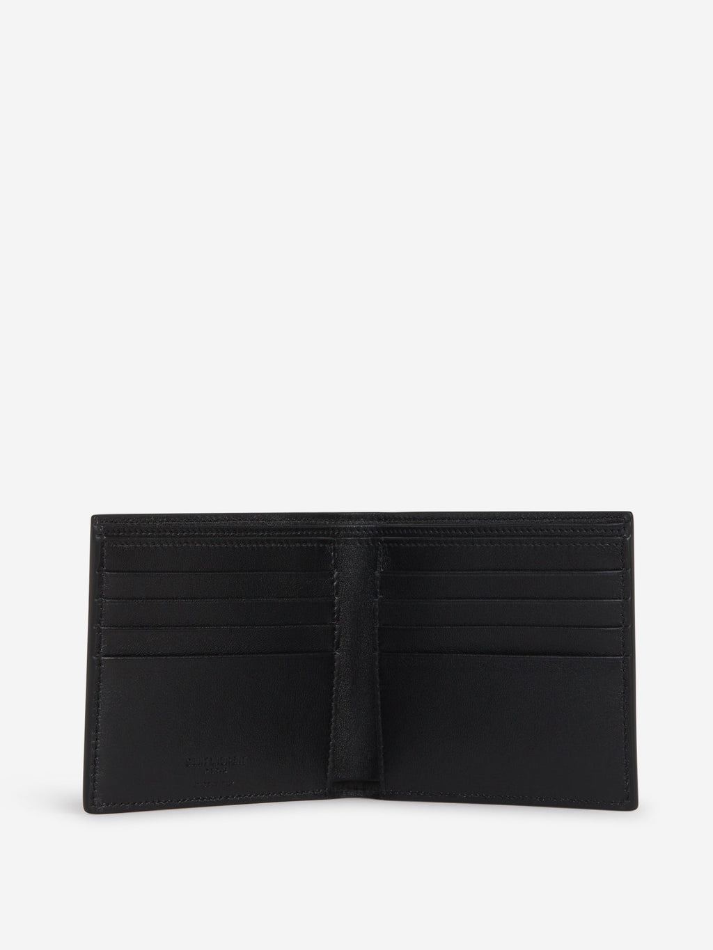 Logo Leather Wallet Saint laurent – Гарантія оригінальності – збільшений вид