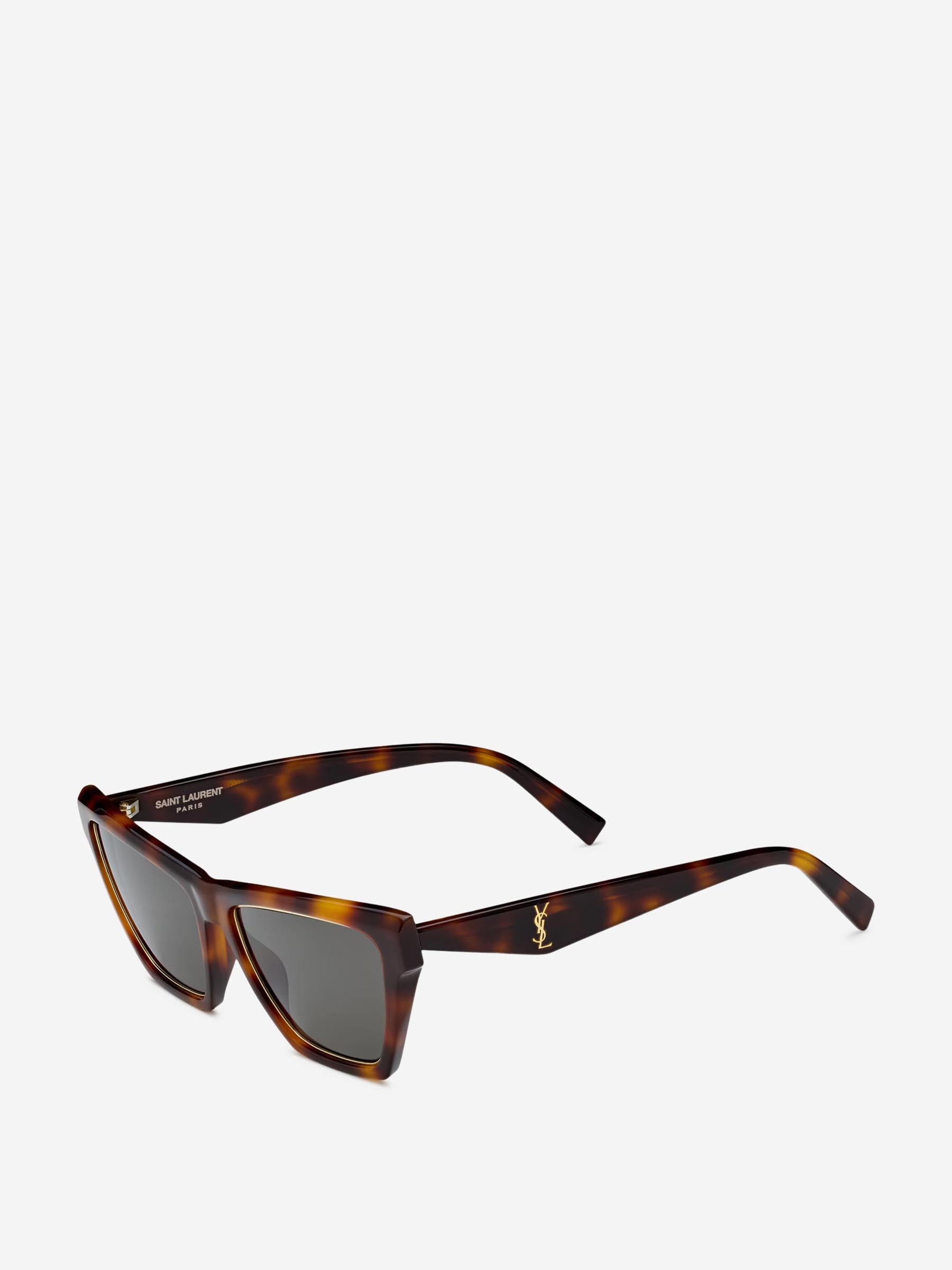 Rectangular Sunglasses Saint laurent оригінал – Купити в Україні – вид ззаду