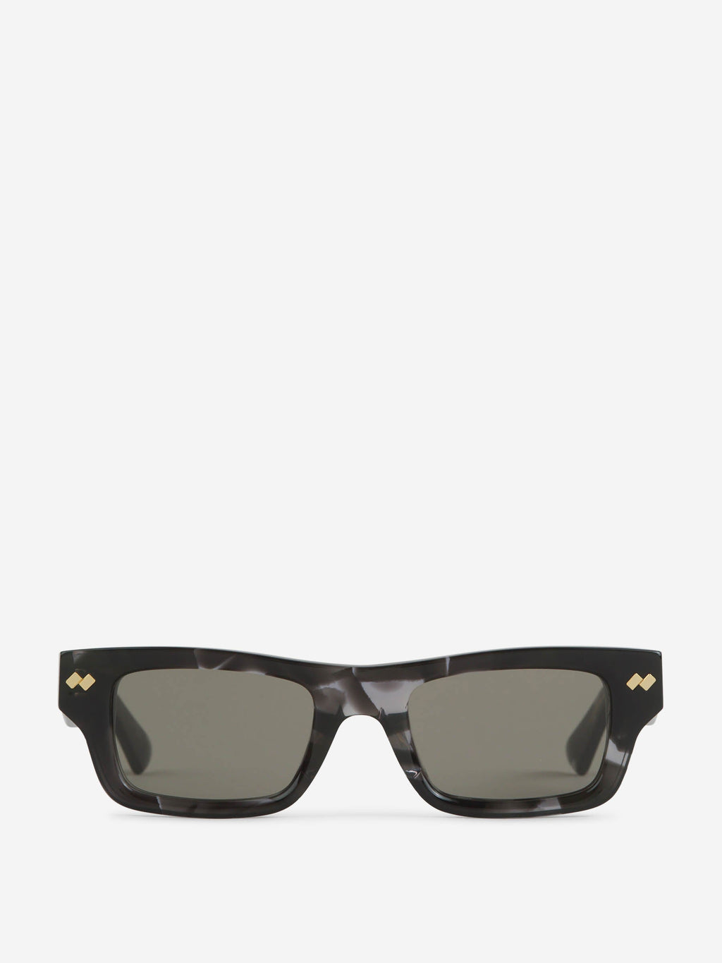 Dizzy Rectangular Sunglasses Bottega veneta – Гарантія оригінальності – боковий вид