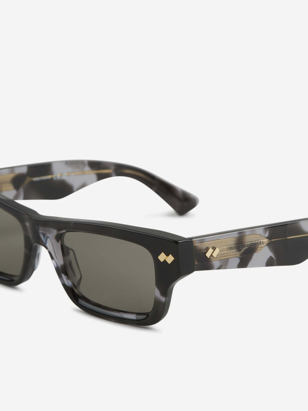 Dizzy Rectangular Sunglasses Bottega veneta – Гарантія оригінальності – детальний вид