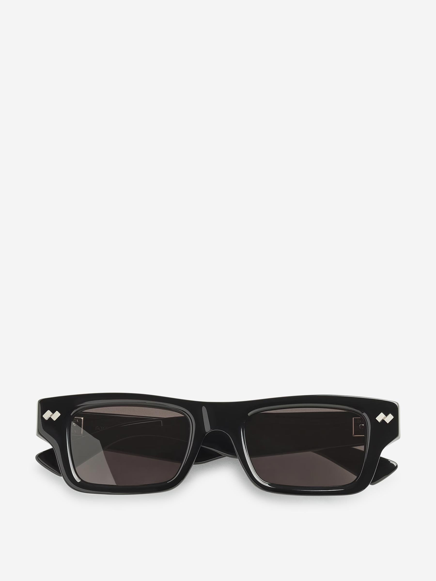 Dizzy Rectangular Sunglasses Bottega veneta – Гарантія оригінальності – боковий вид
