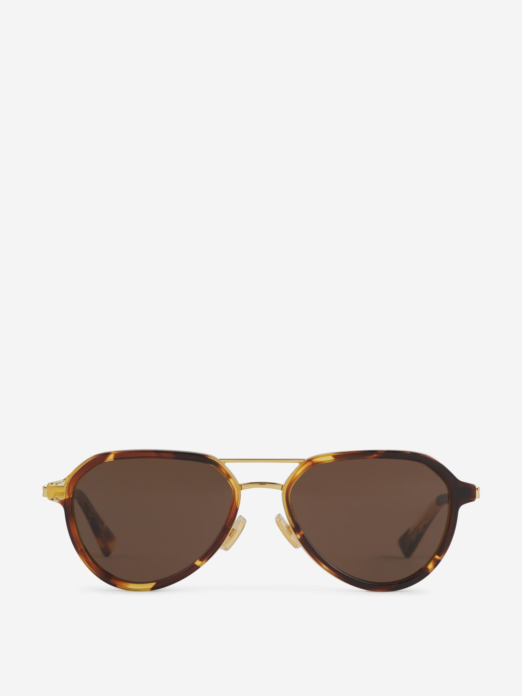 Forte Aviator Sunglasses Bottega veneta оригінал – Купити в Україні – боковий вид