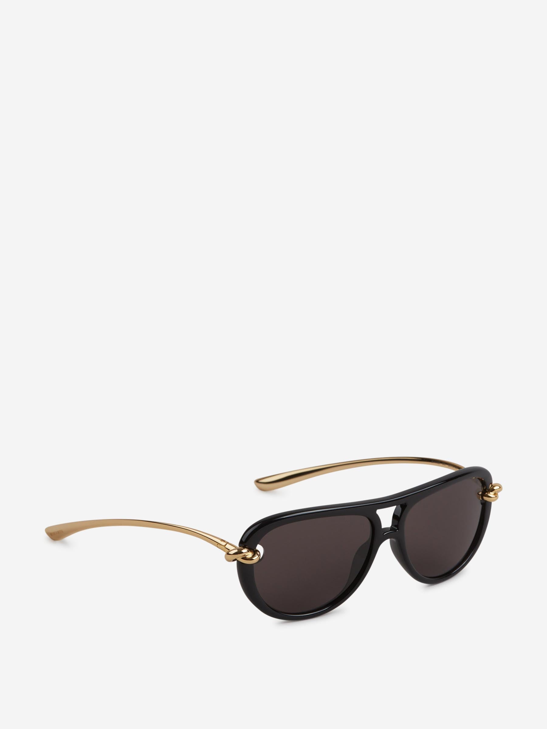 Оригінальна Aviator Sunglasses Bottega veneta – вид ззаду