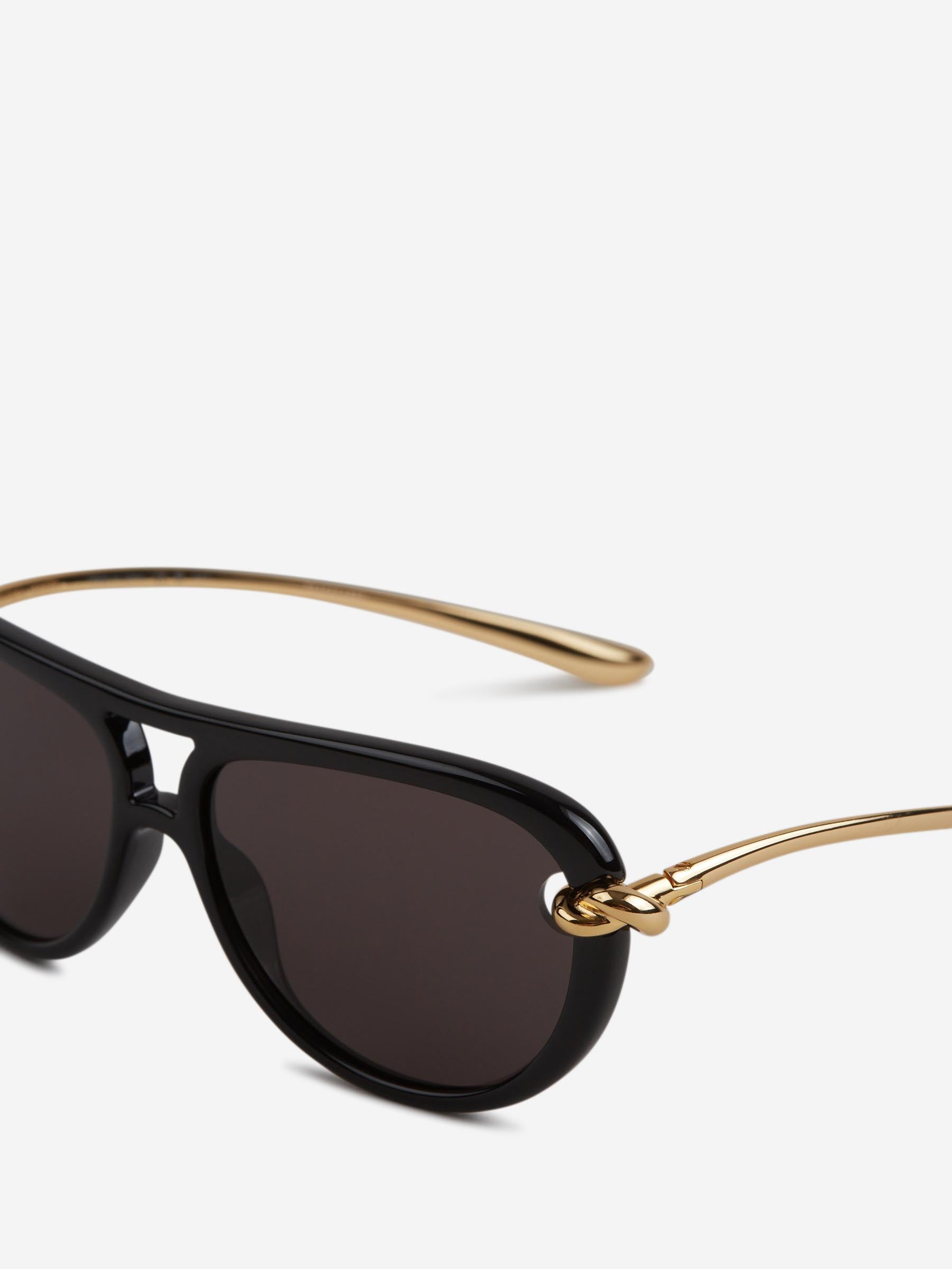 Оригінальна Aviator Sunglasses Bottega veneta – детальний вид