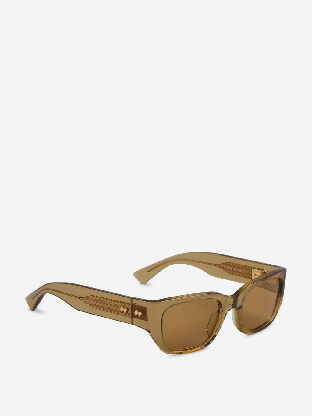 Square Sunglasses Bottega veneta – Гарантія оригінальності – вид ззаду
