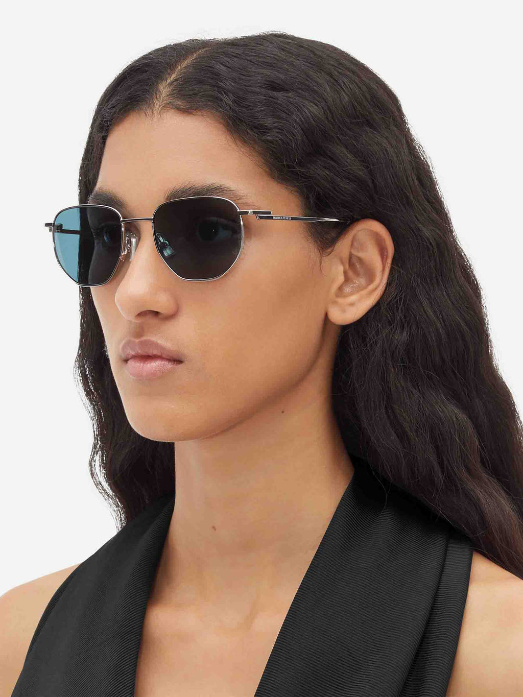 Split Panthos Sunglasses Bottega veneta оригінал – Купити в Україні – вид ззаду