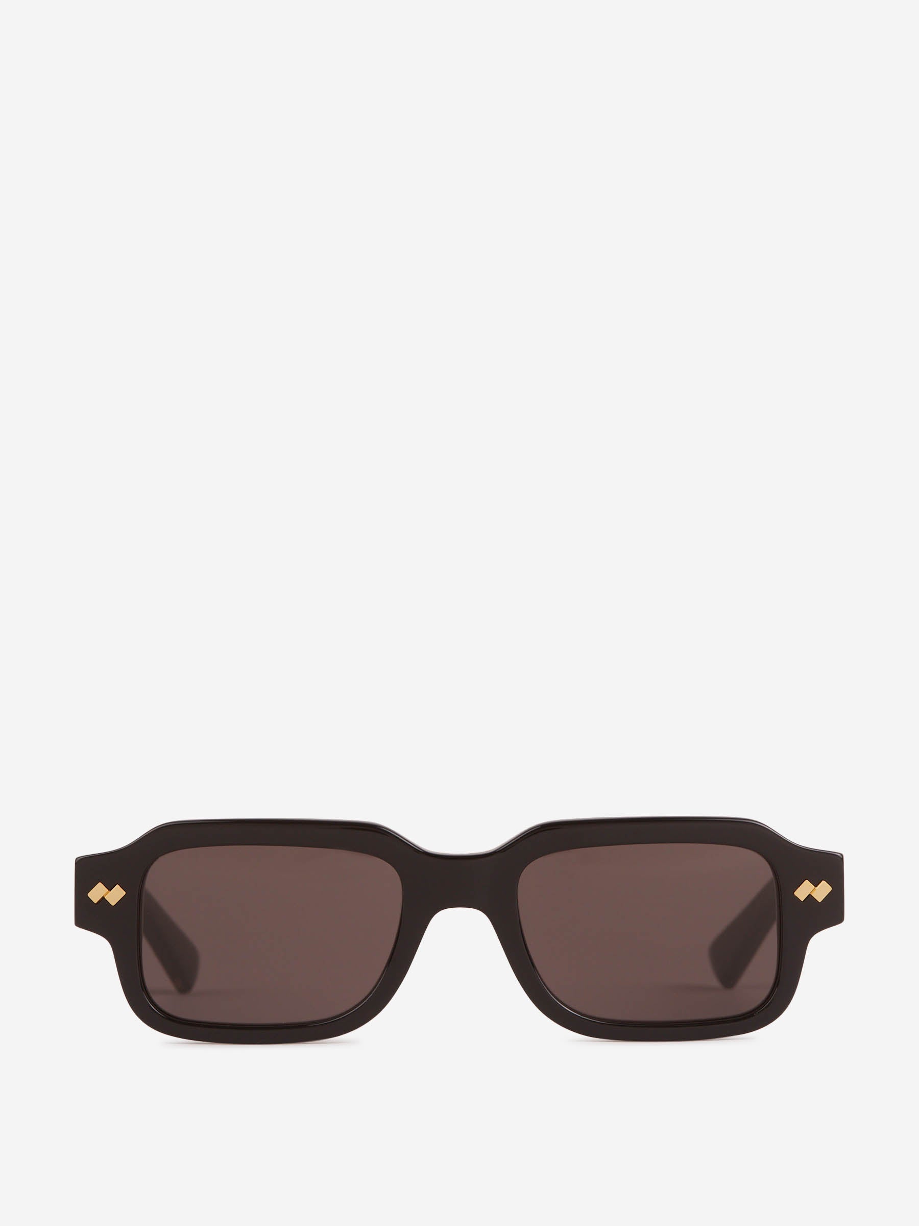 Оригінальна Intrecciato Rectangular Sunglasses Bottega veneta – боковий вид