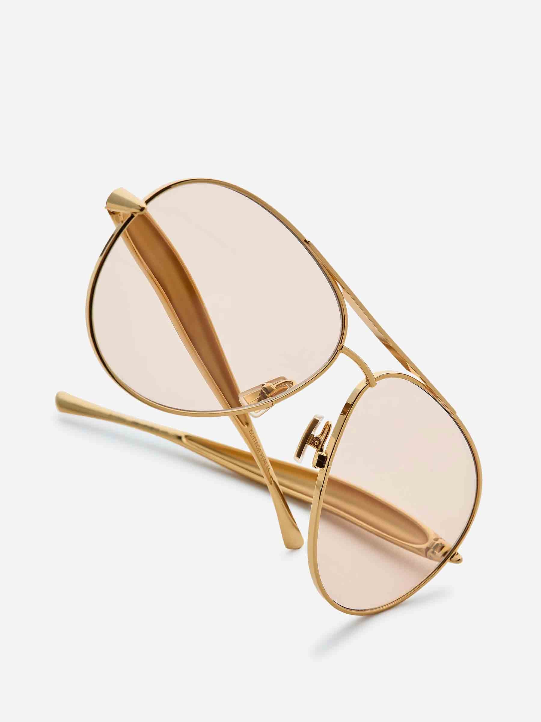Оригінальна Aviator Sunglasses Bottega veneta – детальний вид