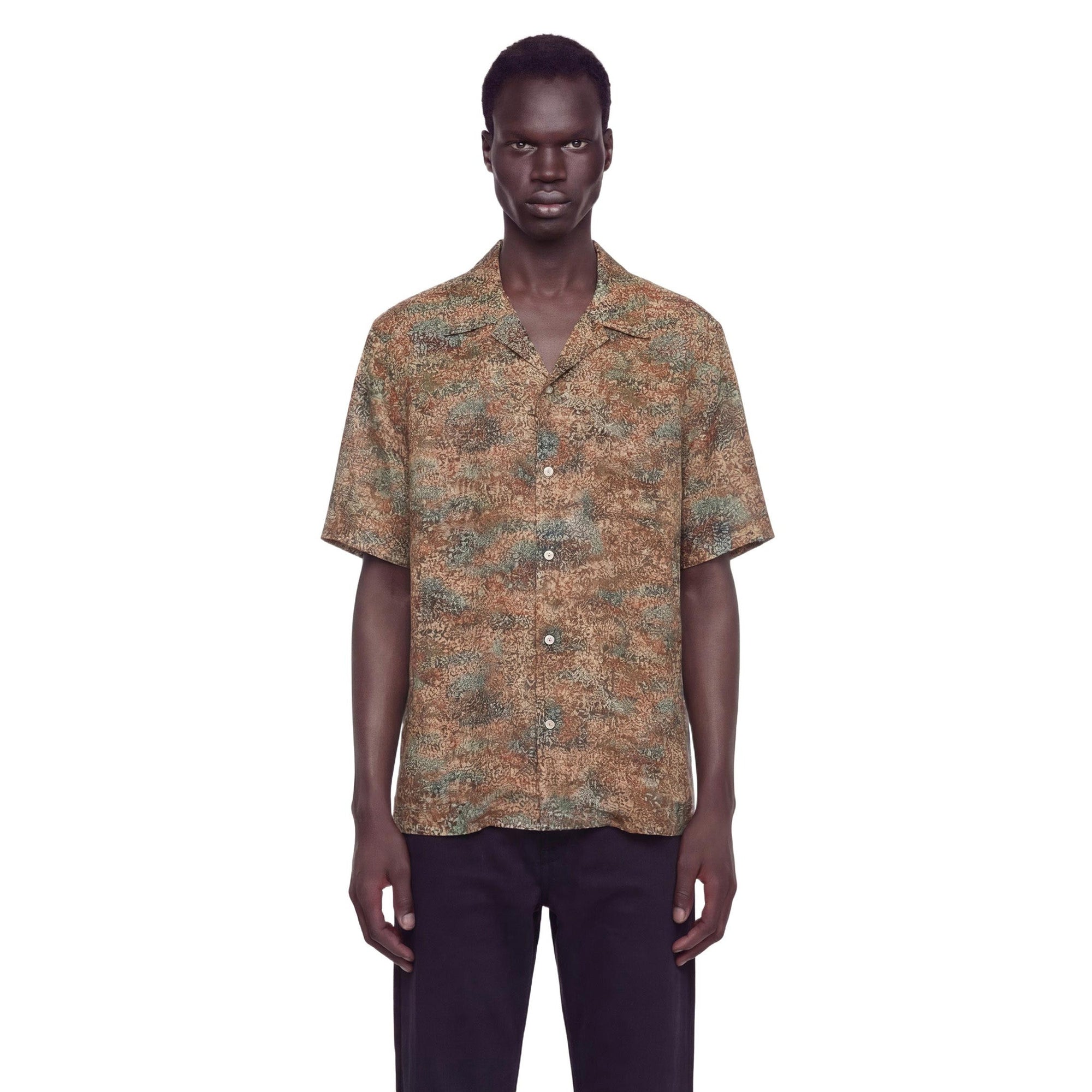 Оригінальна Shirt In Confetti Viscose Saint laurent – детальний вид