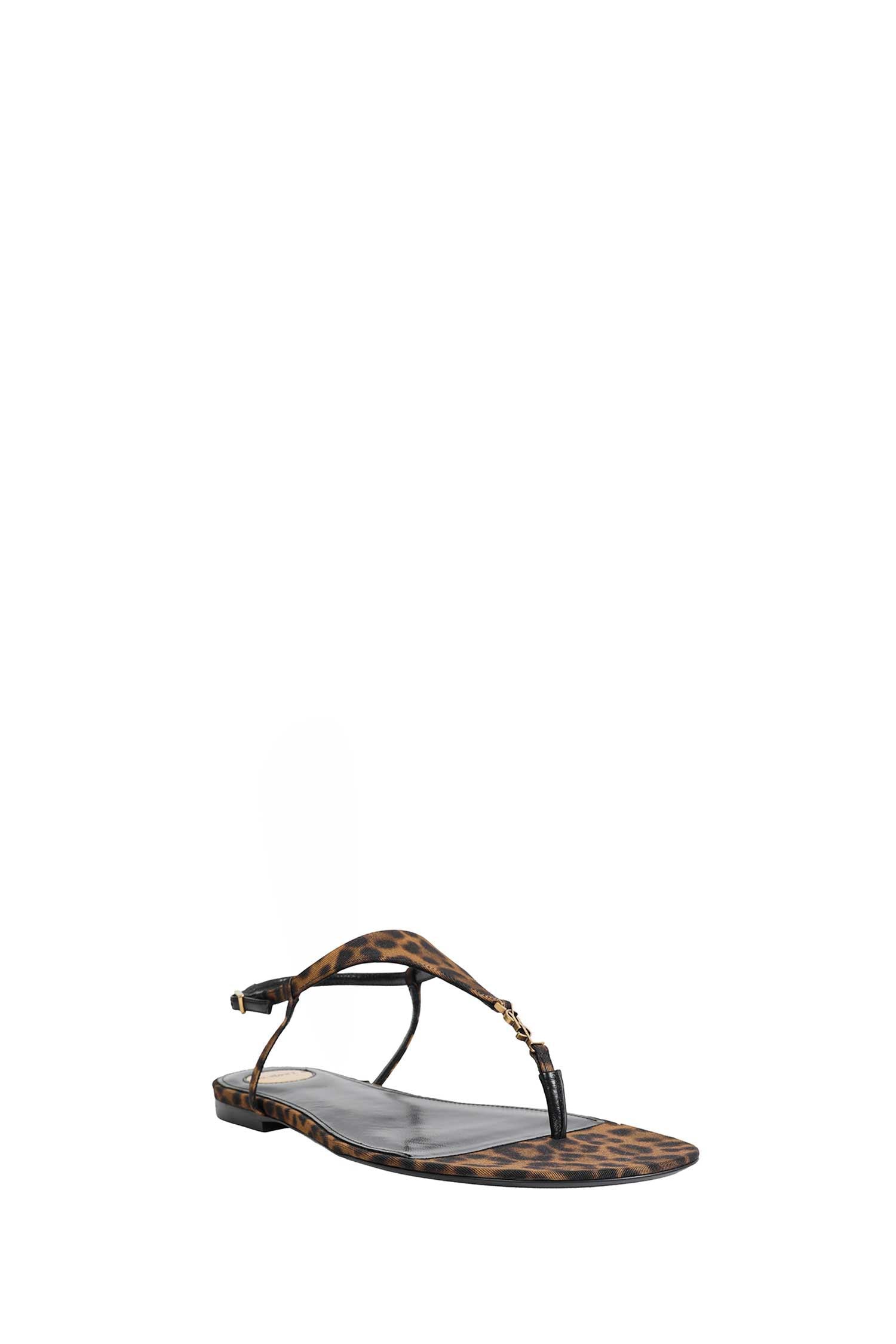 Cassandra Sandals Saint laurent – Гарантія оригінальності – вид ззаду