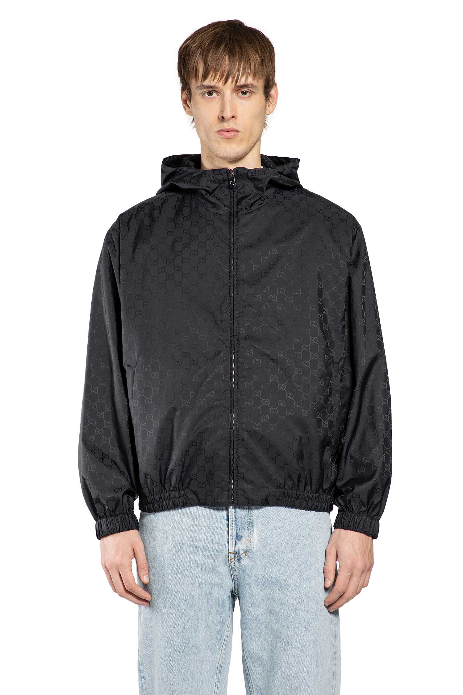 Gg Nylon Windbreaker Gucci оригінал – Купити в Україні – вид ззаду