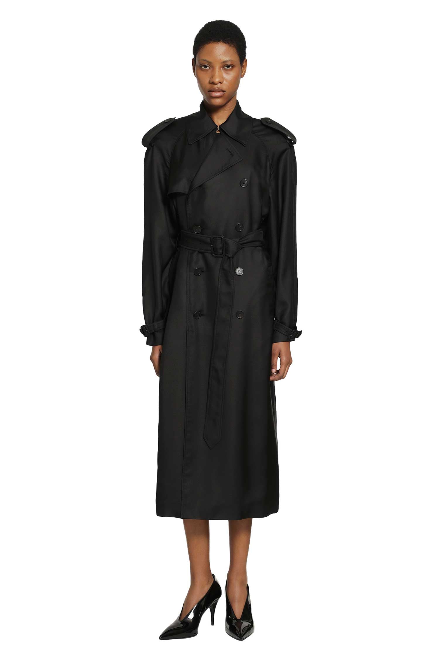 Saint laurent Outerwear оригінал | Швидка доставка Україна – вид ззаду