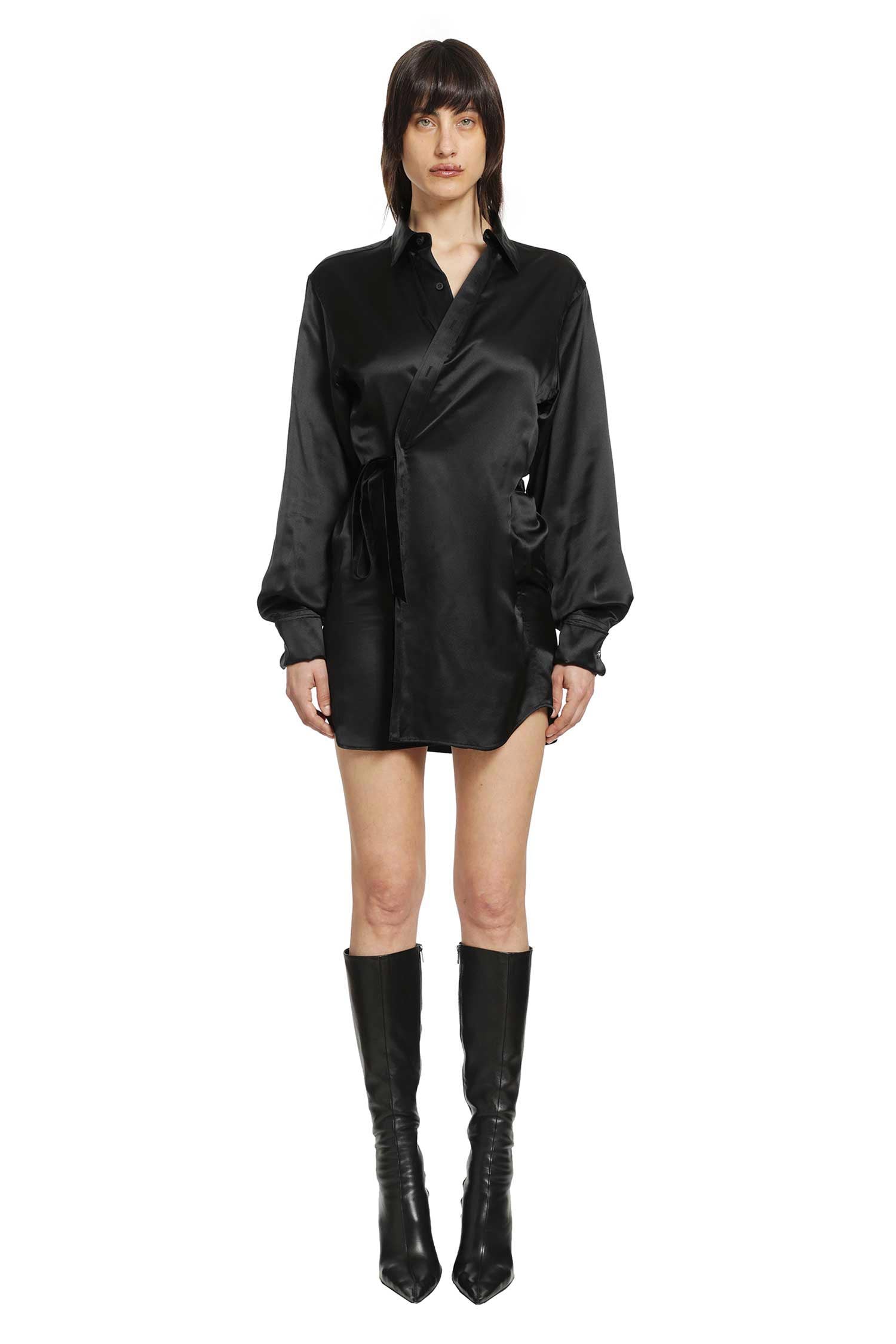 Wrap Dress Balenciaga оригінал – Купити в Україні – вид ззаду