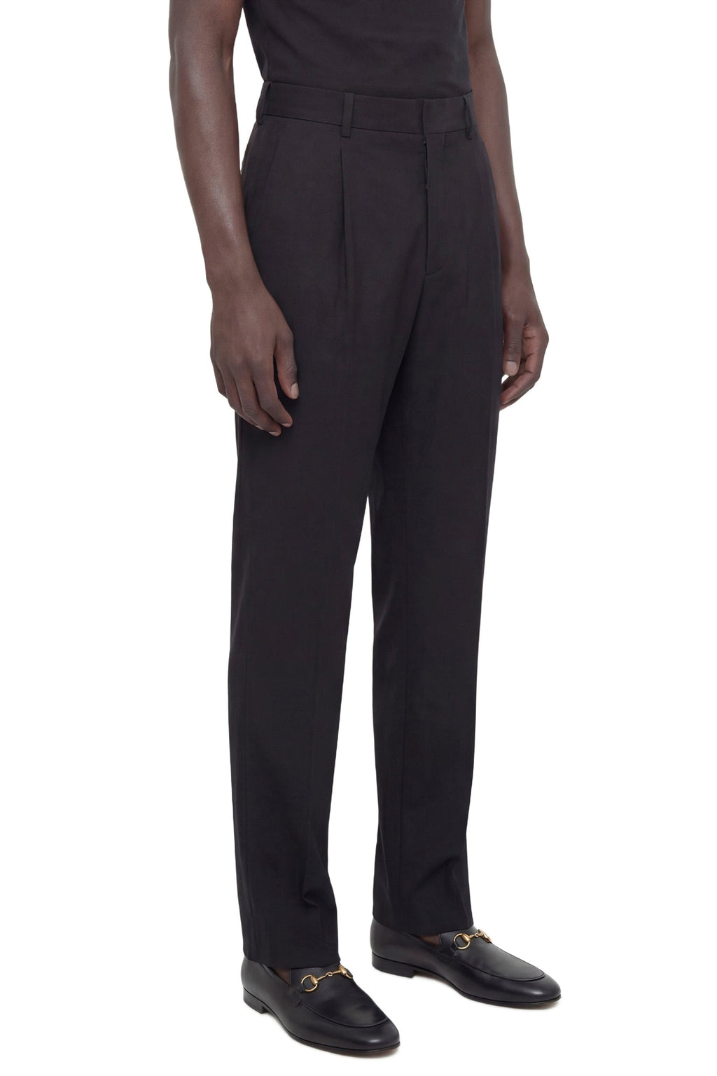 Wool Silk Twill Pants Gucci – Гарантія оригінальності – вид ззаду