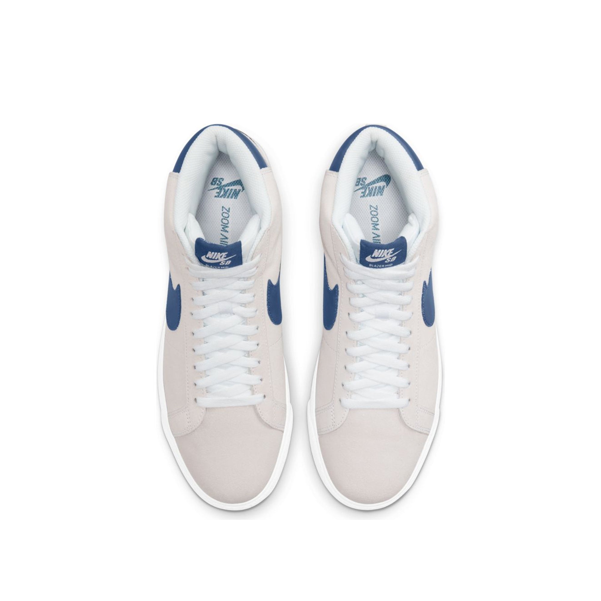 Mens Zoom Blazer MID Shoes White Nike – Гарантія оригінальності – збільшений вид