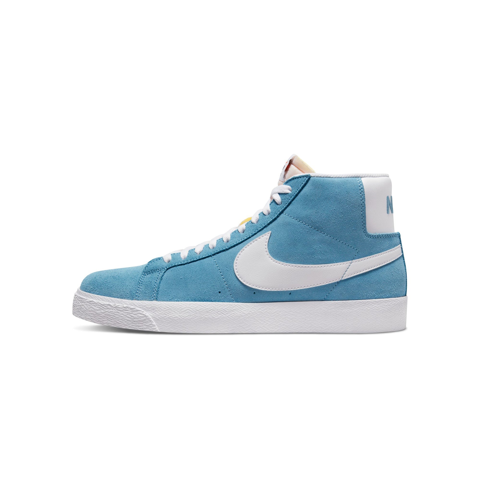 Оригінальна Mens Zoom Blazer MID Shoes Cerulean Nike – боковий вид